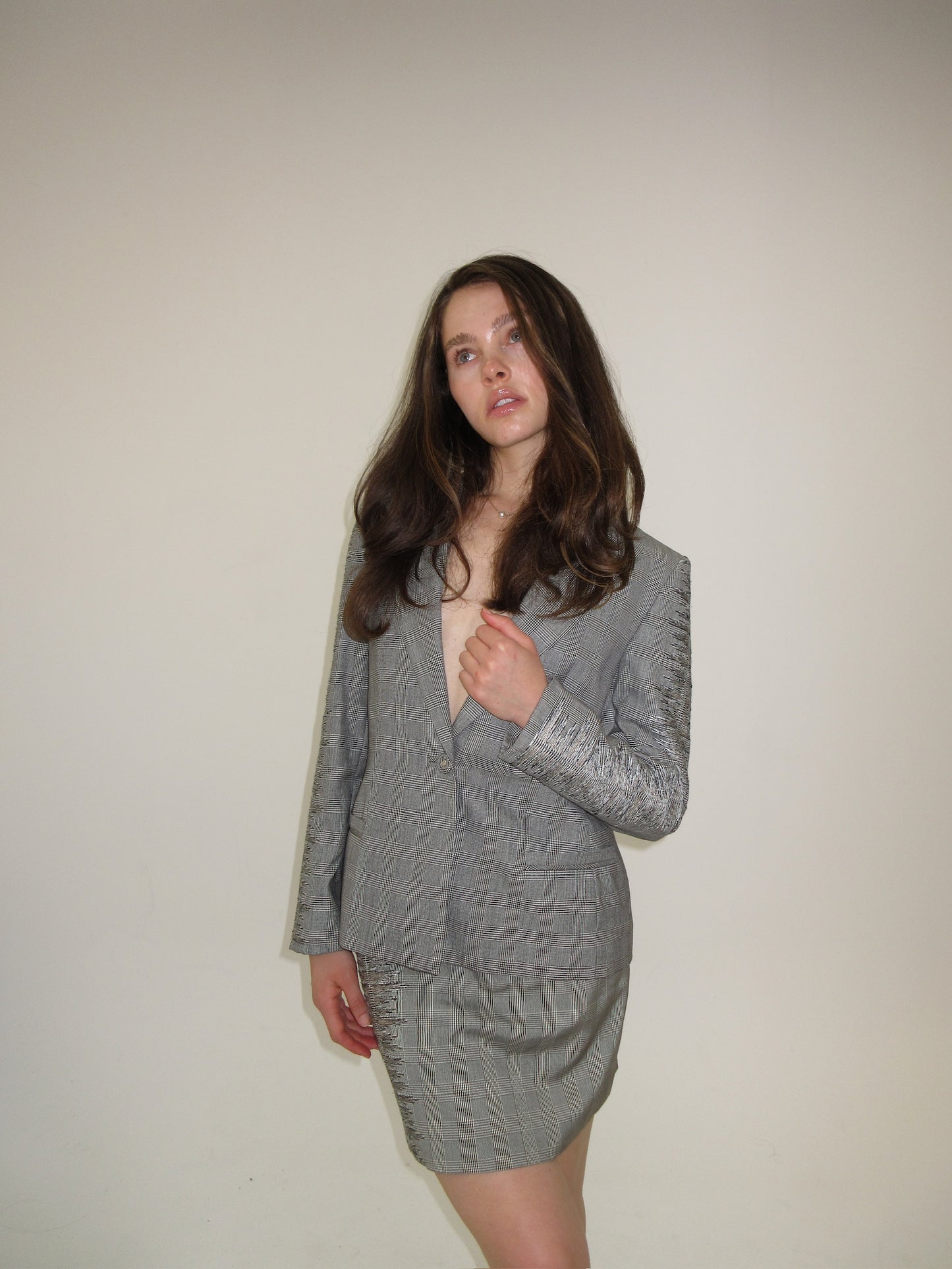 Vintage Versace skirt suit