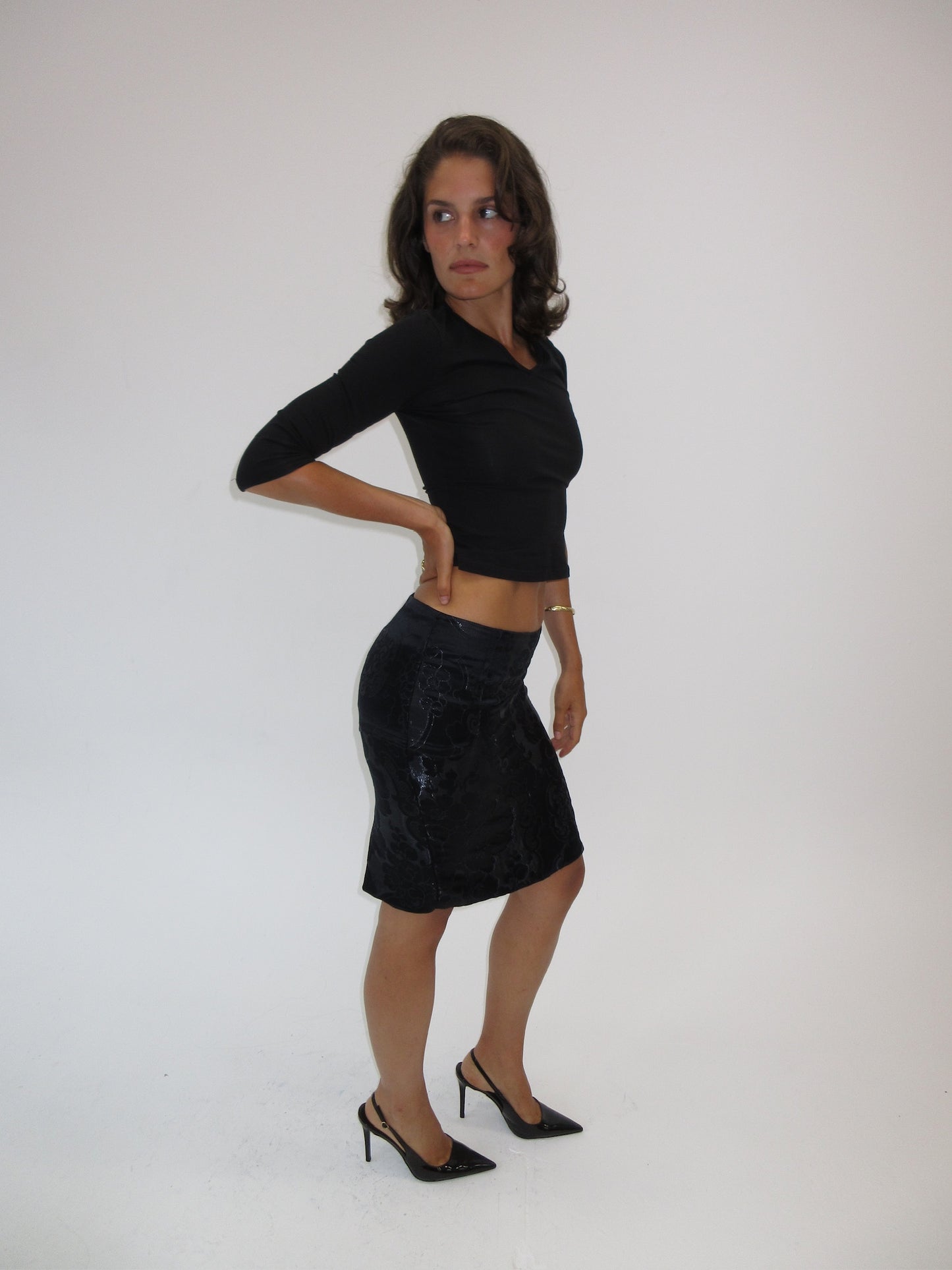 FW2005 Gucci by Tom Ford runway skirt