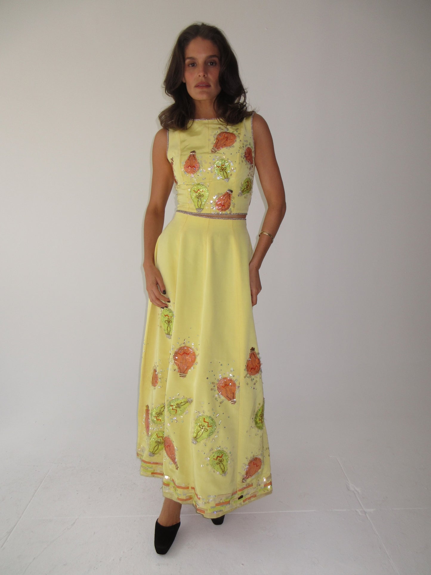 Archival SS1996 Chloé by Karl Lagerfeld runway gown