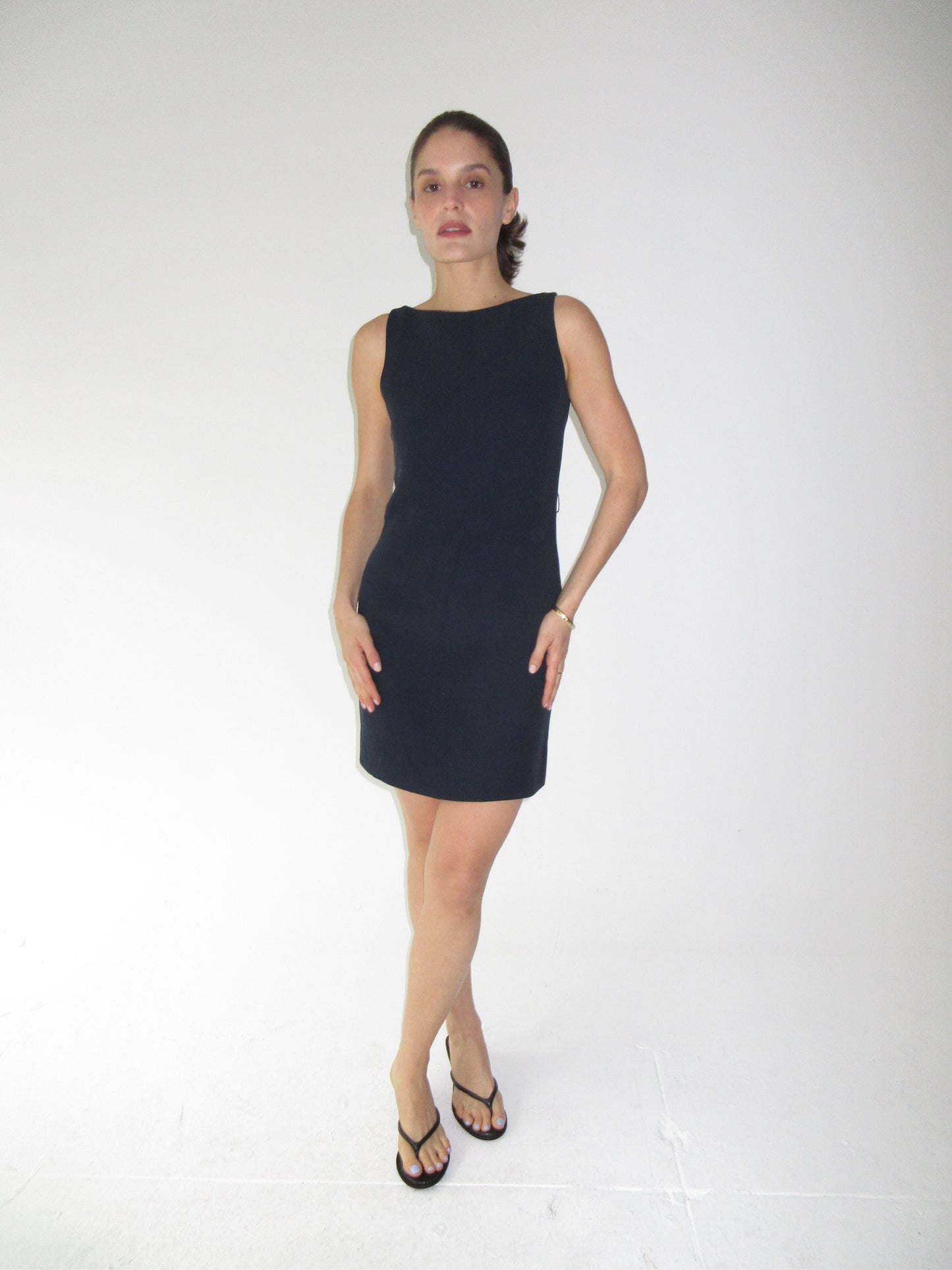 Gucci By Tom Ford Navy Dress