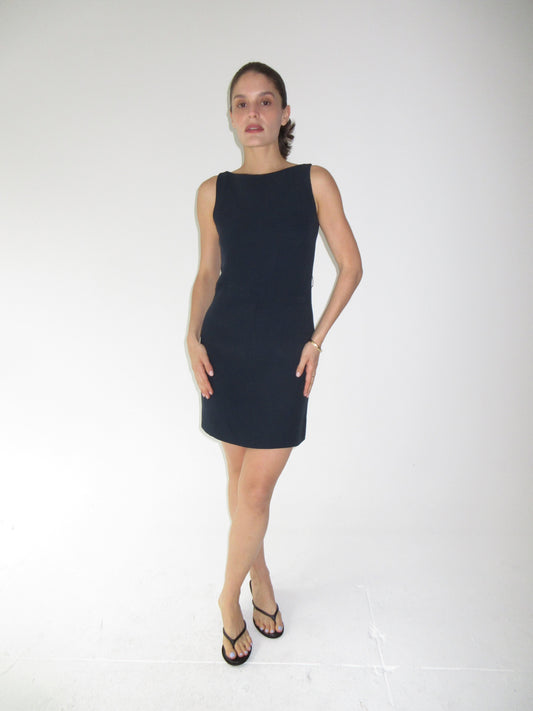 Gucci By Tom Ford Navy Dress