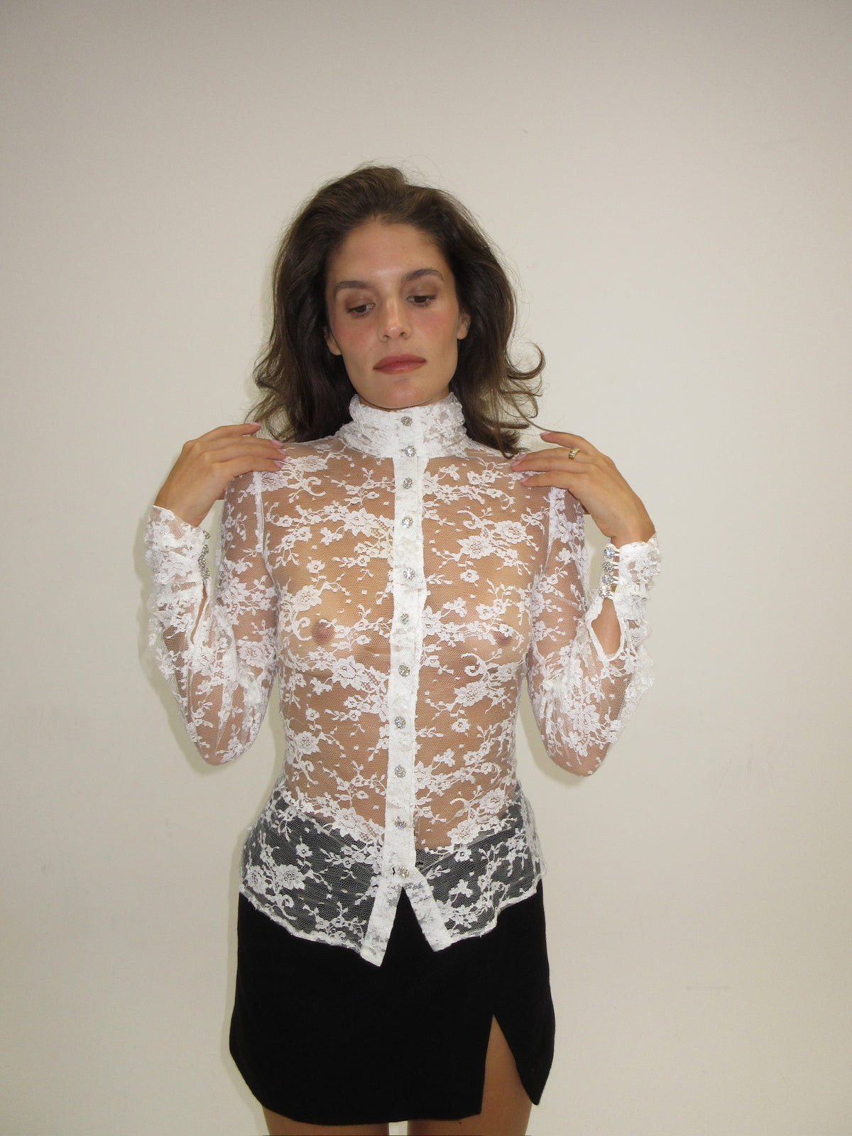 Vintage D&G lace top