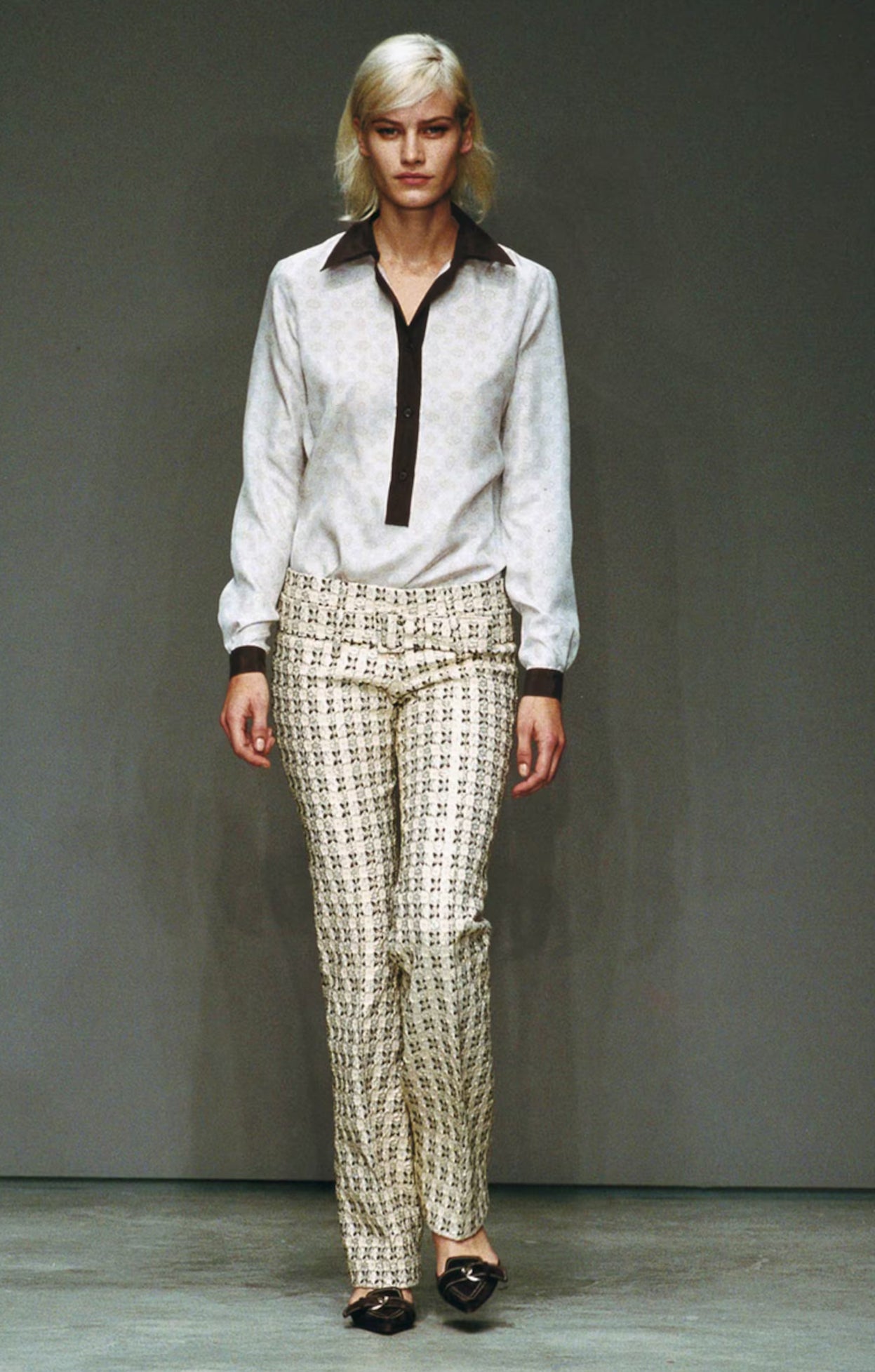 SS2002 Prada runway pants