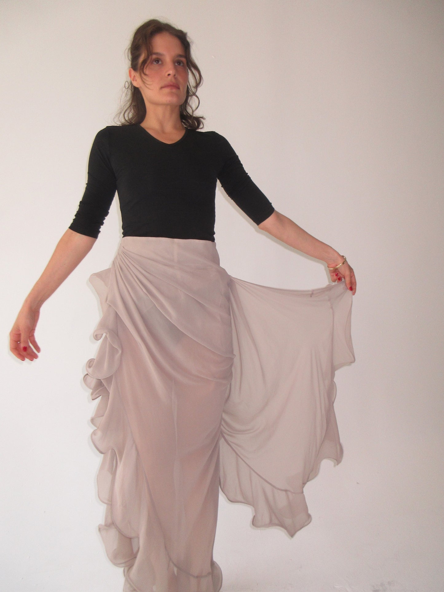 SS1999 Mugler runway skirt