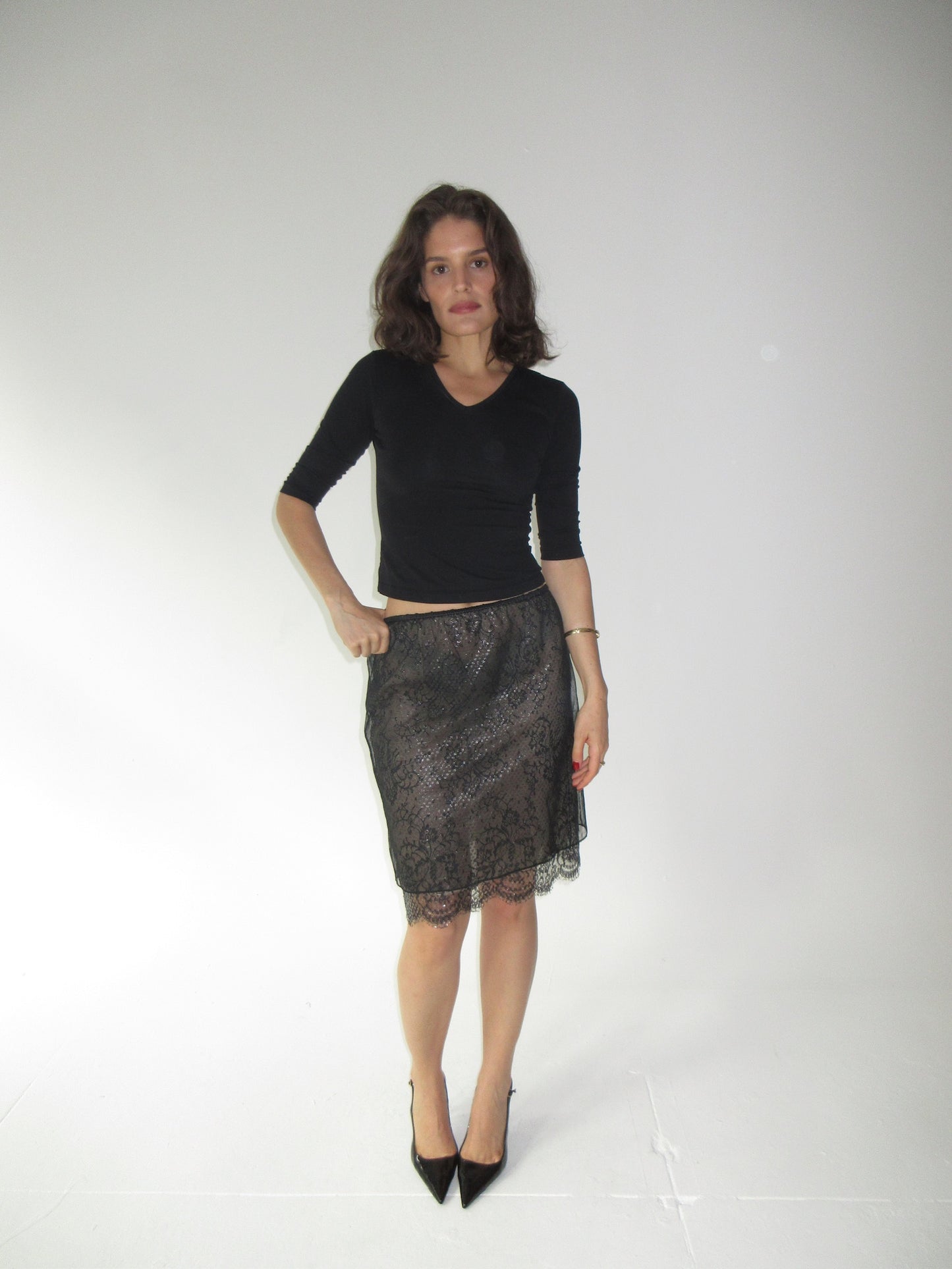 SS1999 Gucci by Tom Ford runway skirt