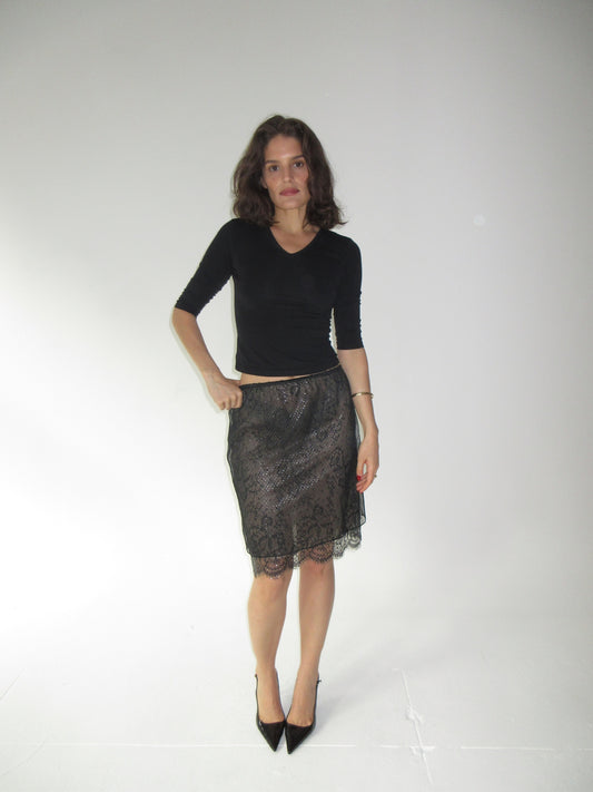 SS1999 Gucci by Tom Ford runway skirt