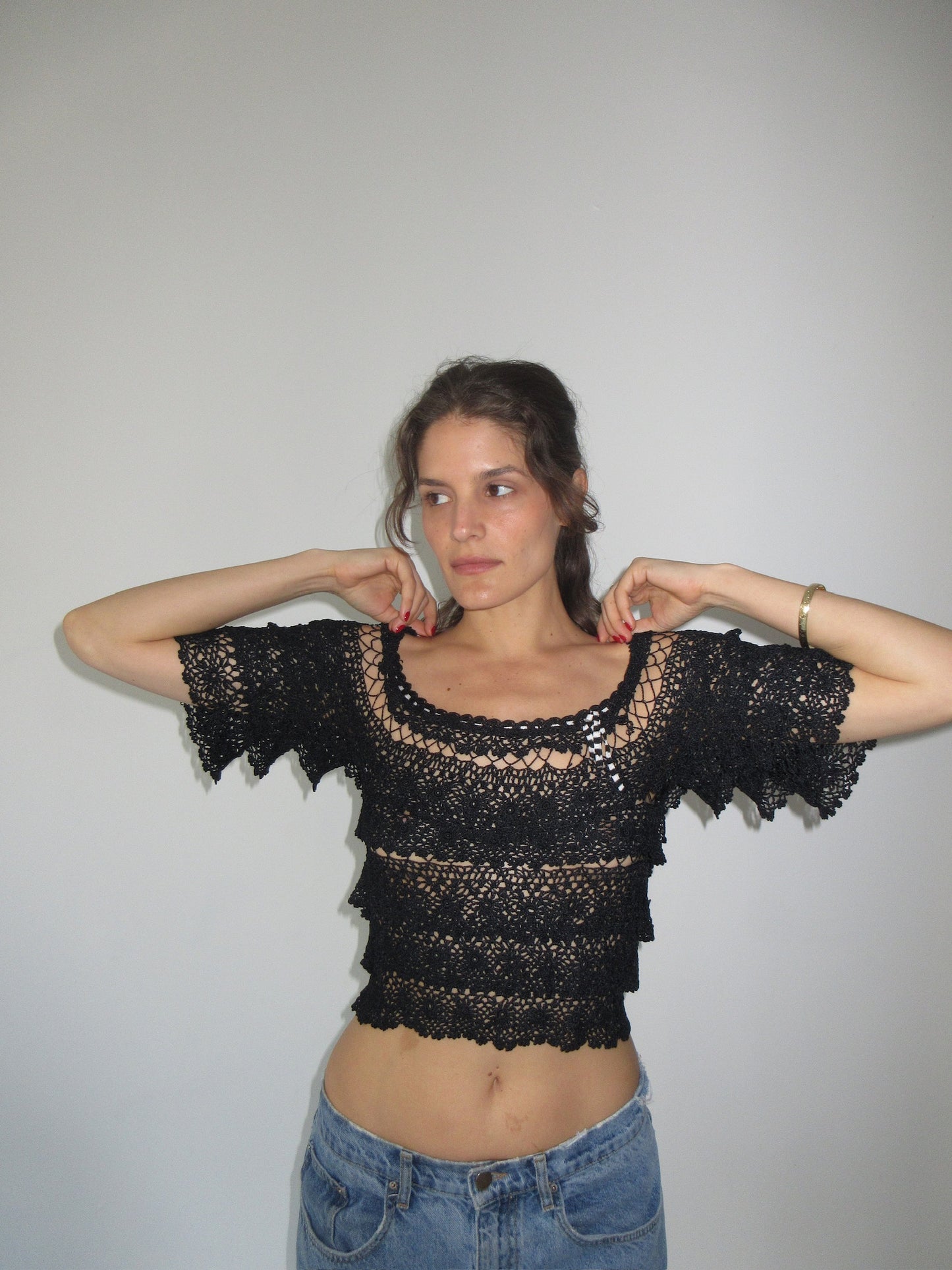 Vintage Missoni crochet top