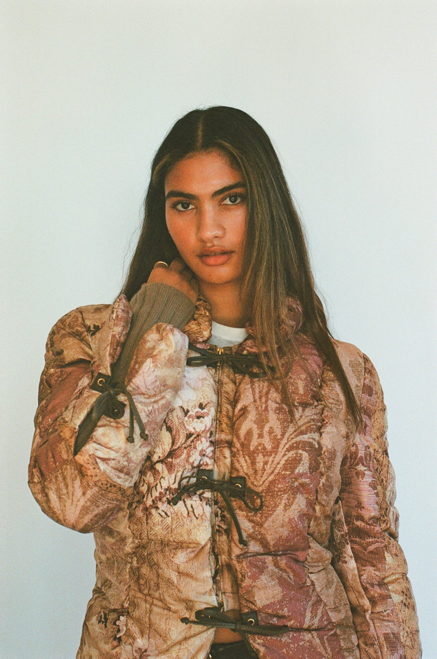 Stunning Silk Cashmere Roberto Cavalli Puffer