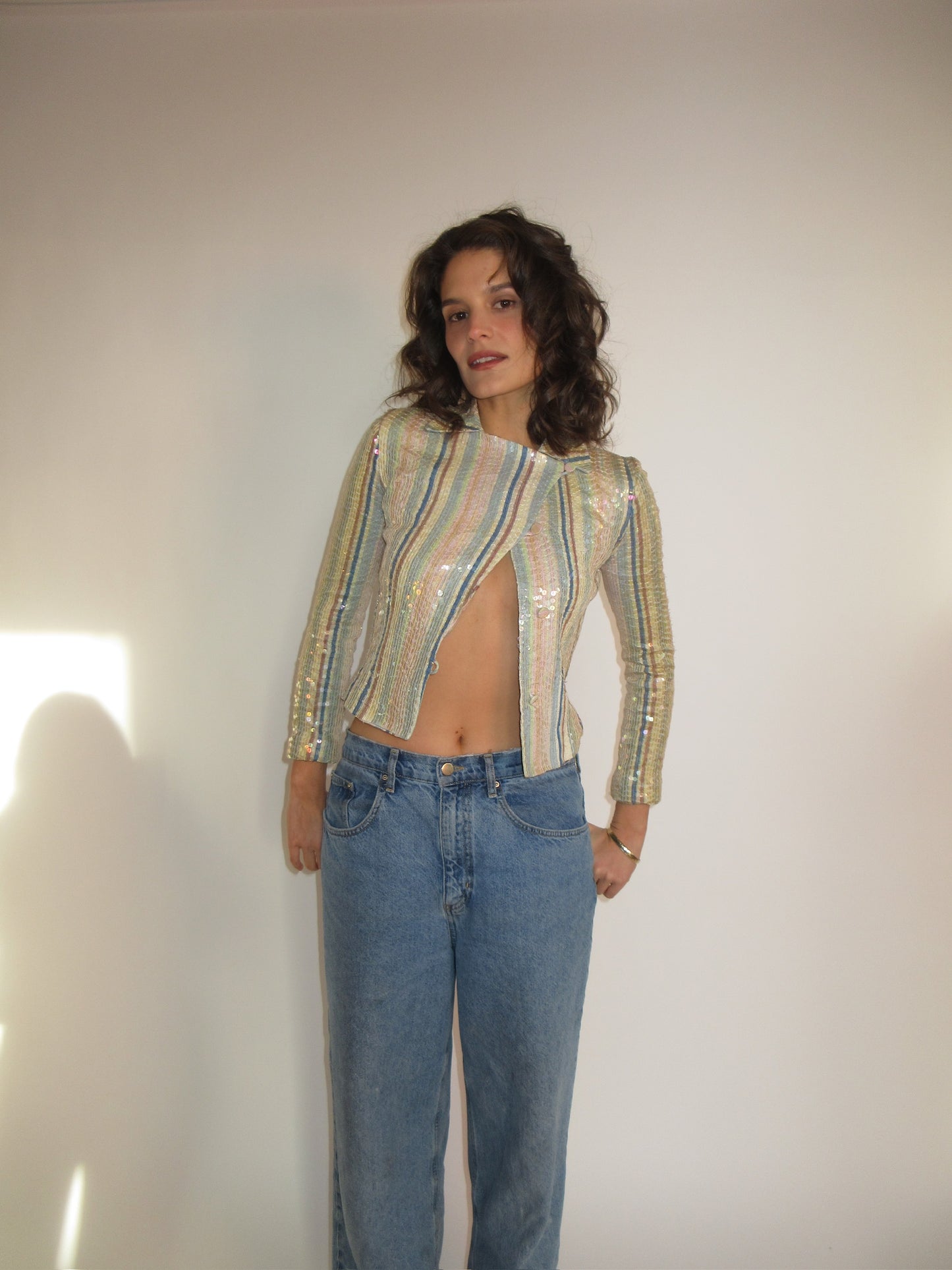 SS1997 Emporio Armani sequined runway jacket