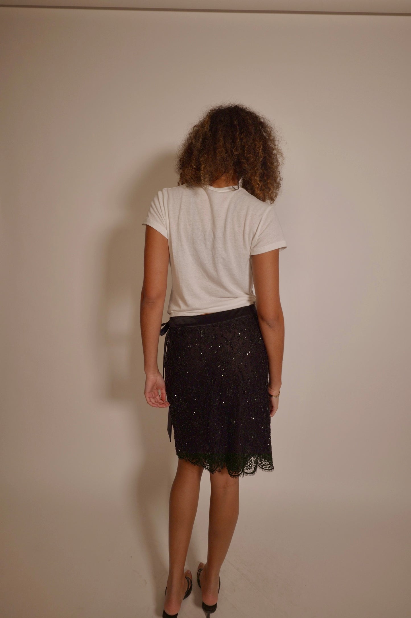 FW2002 Valentino Beaded skirt