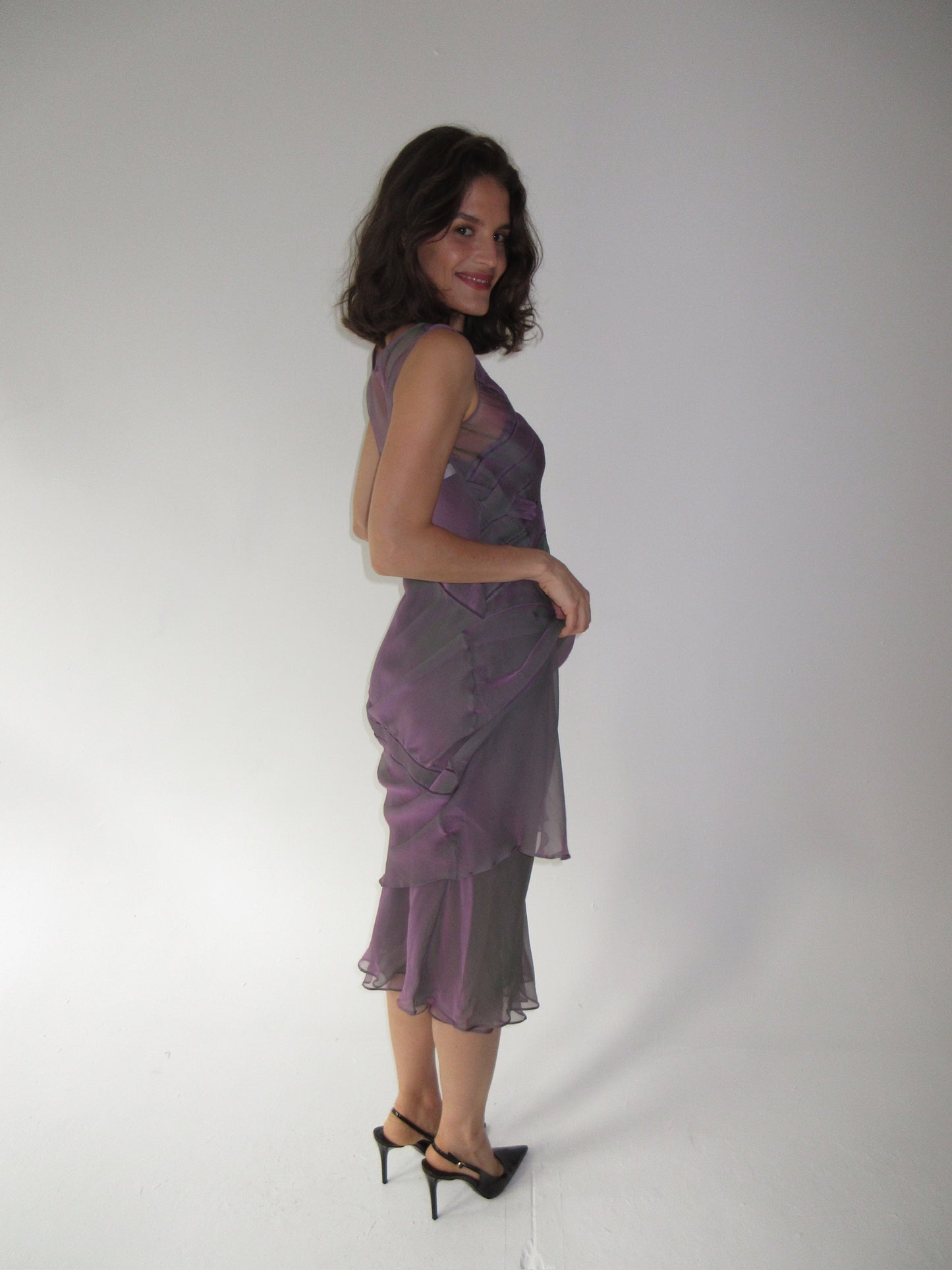 SS1998 Alberta Ferretti silk dress