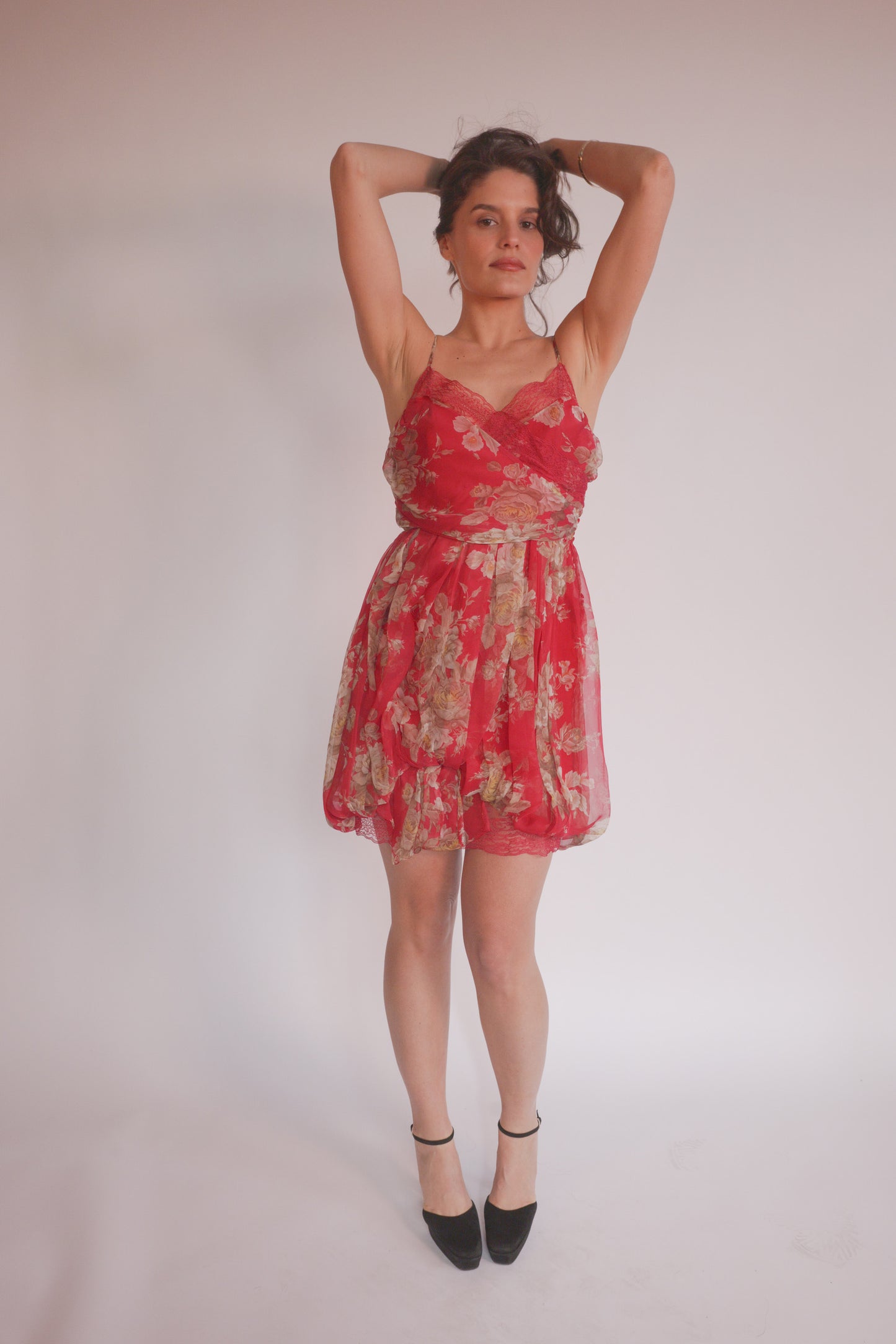 Christian Dior by John Galliano Floral & Lace Dress