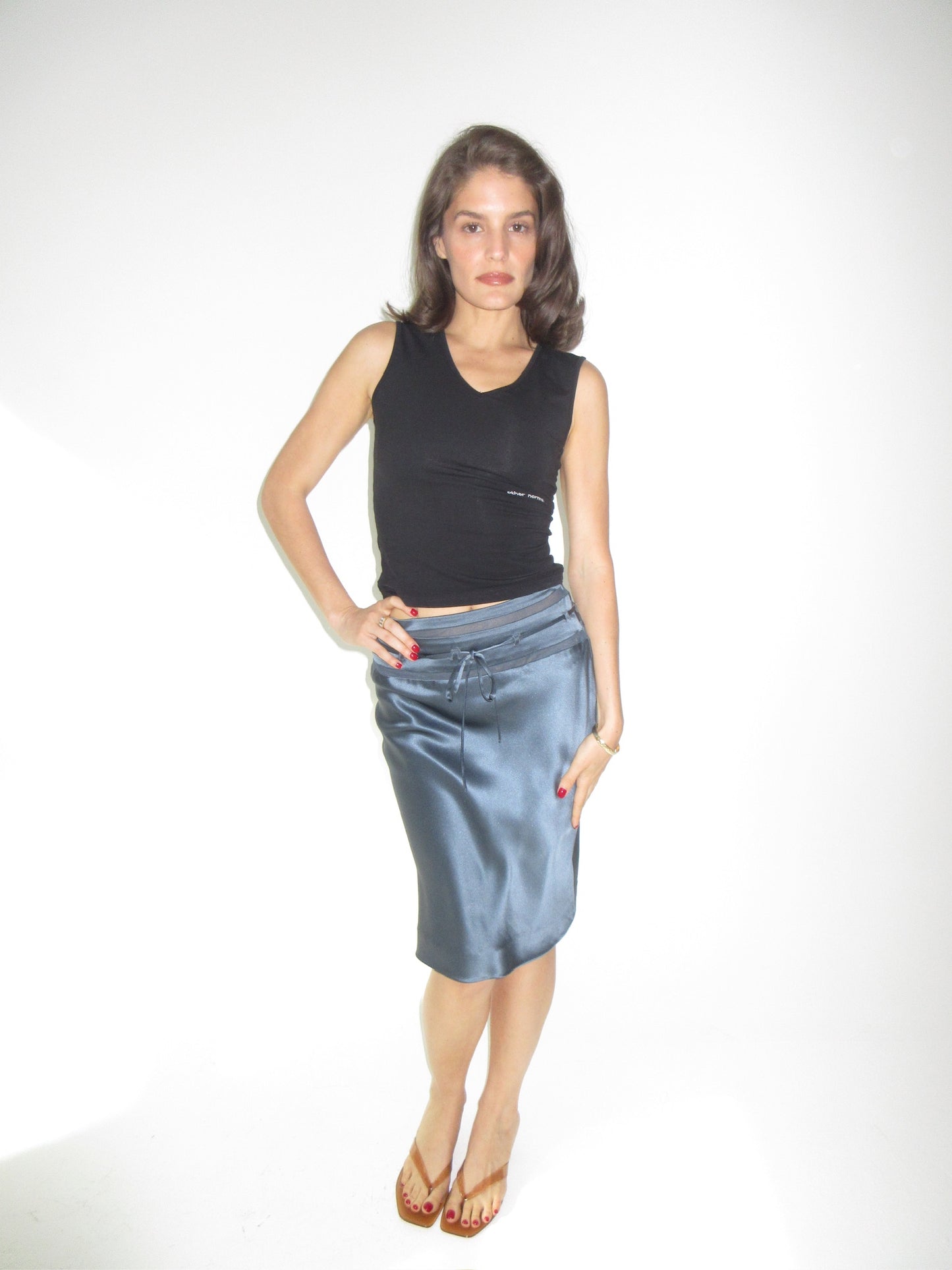 Vintage Chloé silk skirt
