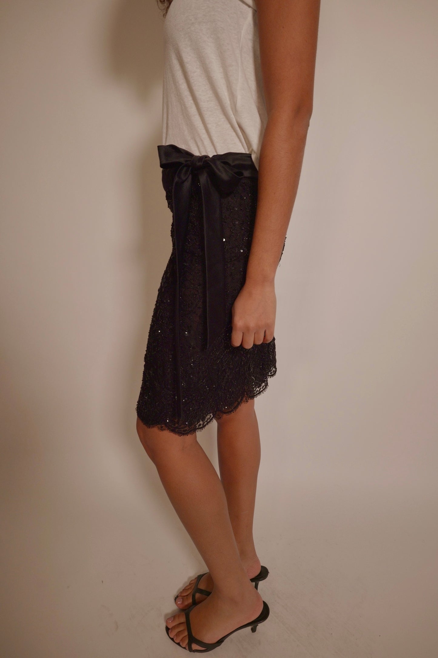 FW2002 Valentino Beaded skirt