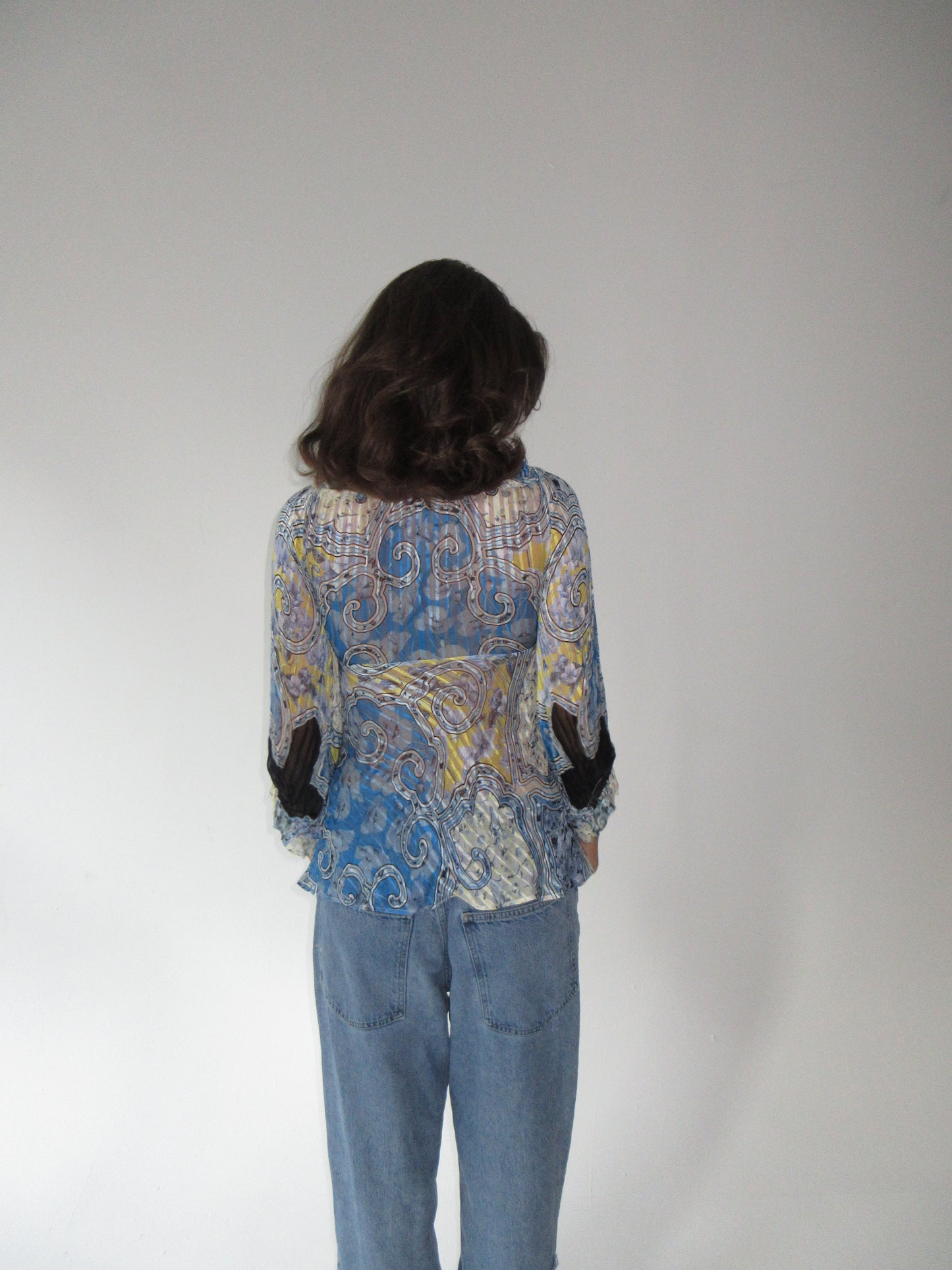 Vintage Roberto cavalli silk top