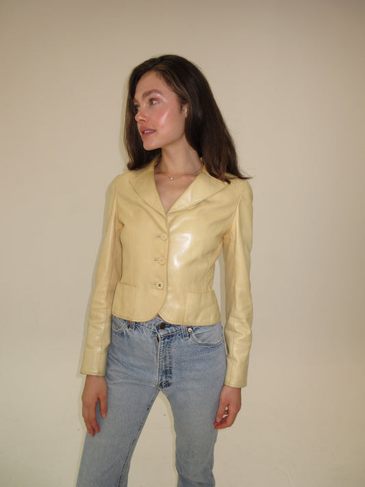 Chanel 1997 Leather Jacket