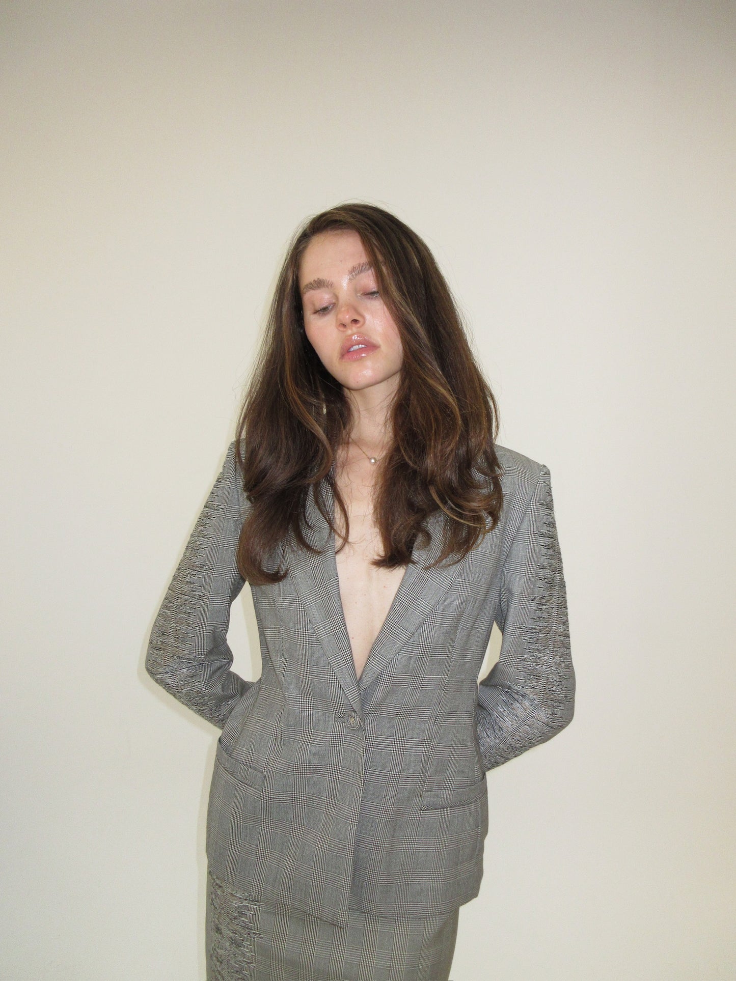 Vintage Versace skirt suit