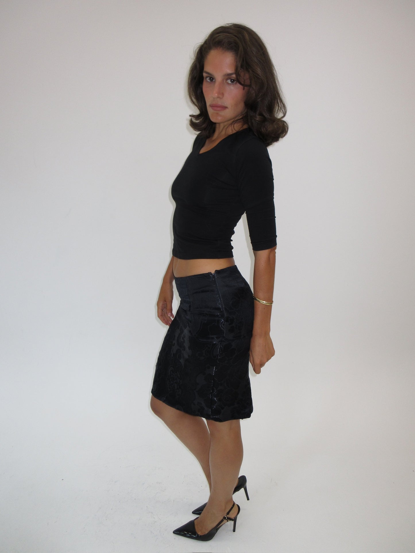 FW2005 Gucci by Tom Ford runway skirt