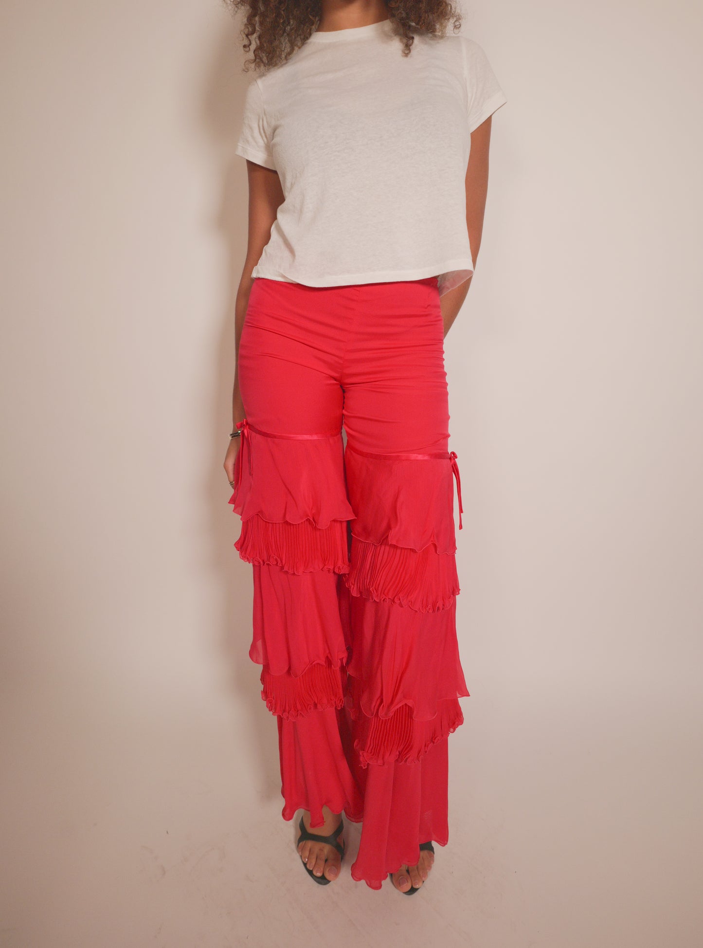 SS2002 Valentino Silk Pants