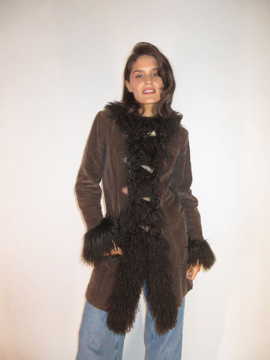 Vintage D&G afghan coat