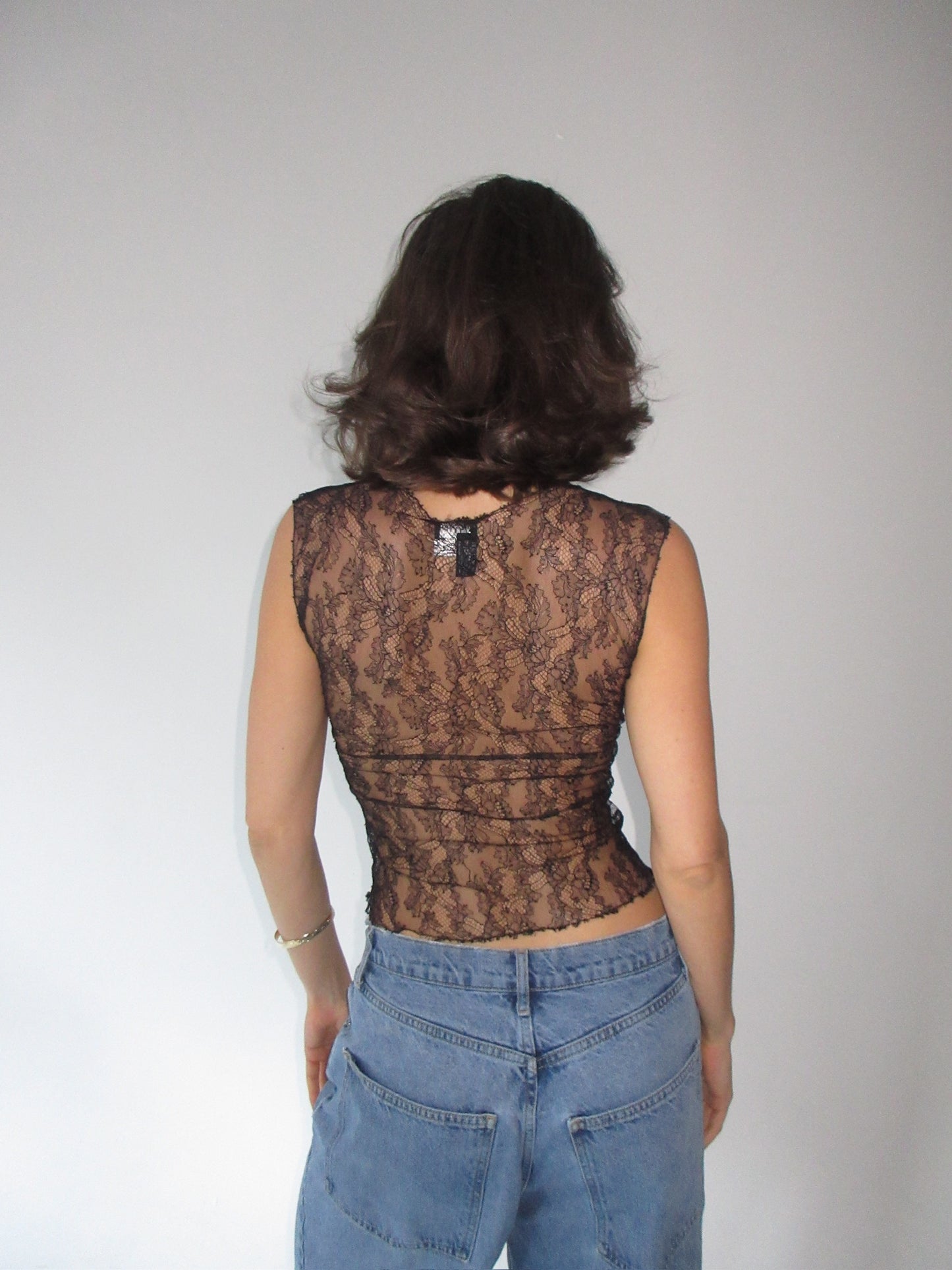 Chanel FW2004 Lace top