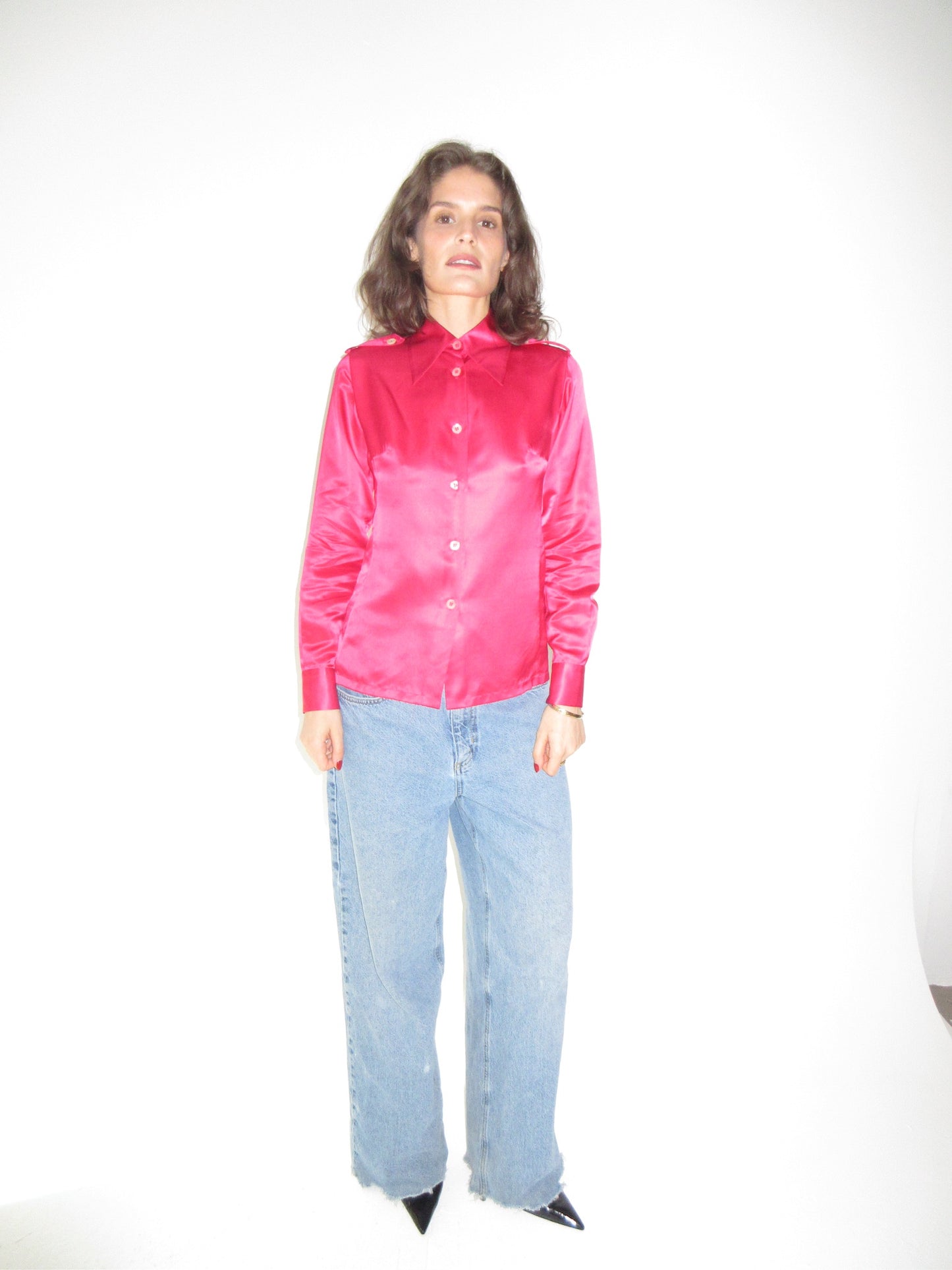 Gucci by Tom Ford silk top