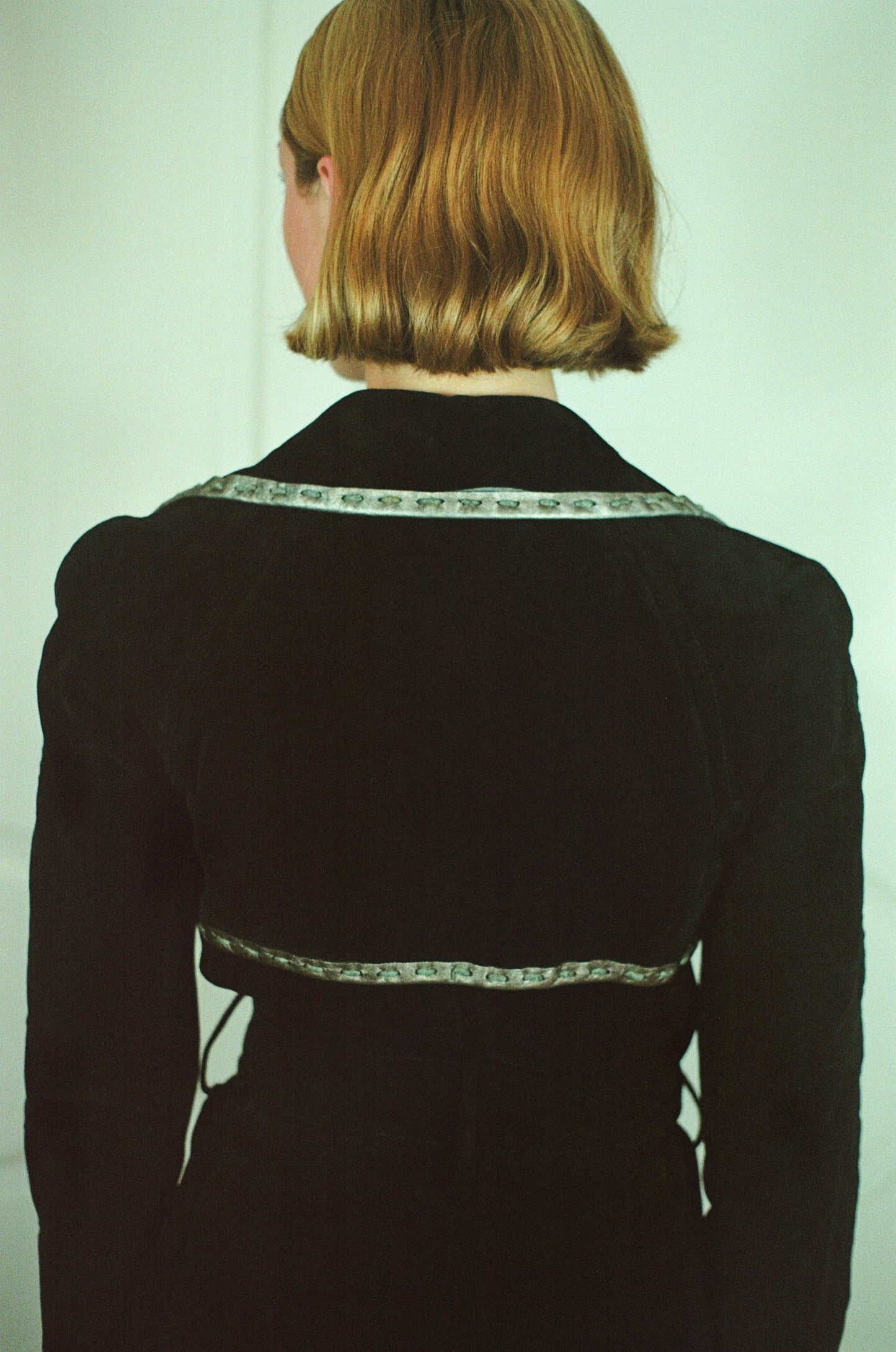 Vintage Dolce & Gabbana Suede Trench