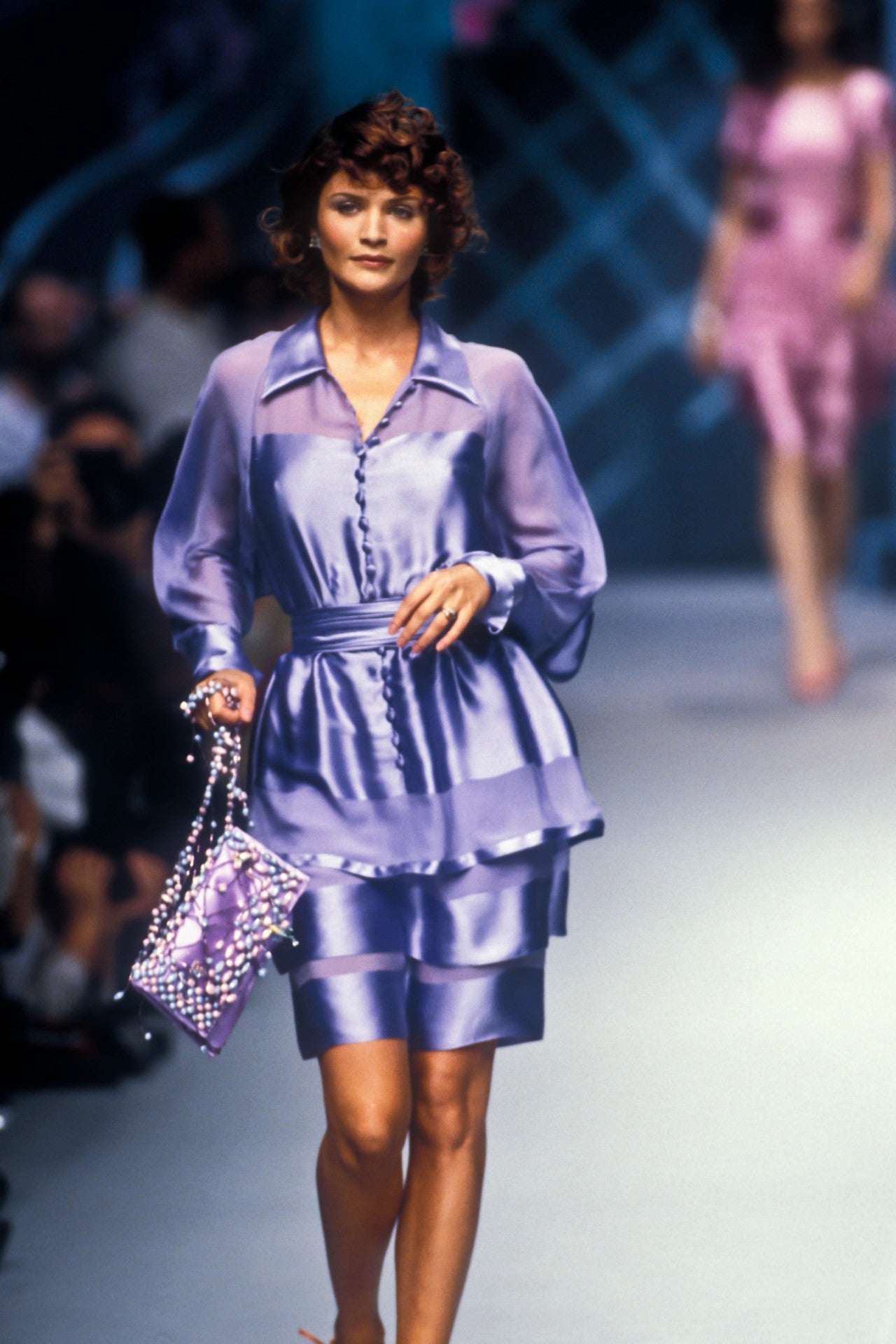 SS1995 Chloe by Karl Lagerfeld runway dress