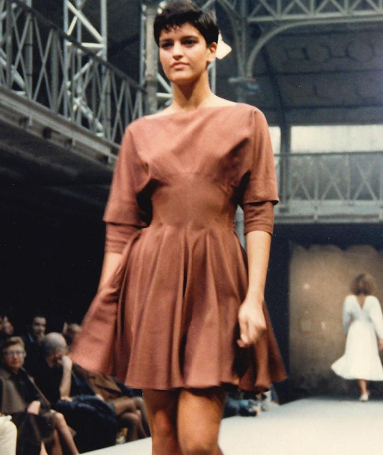 SS1988 Alaia cinched dress