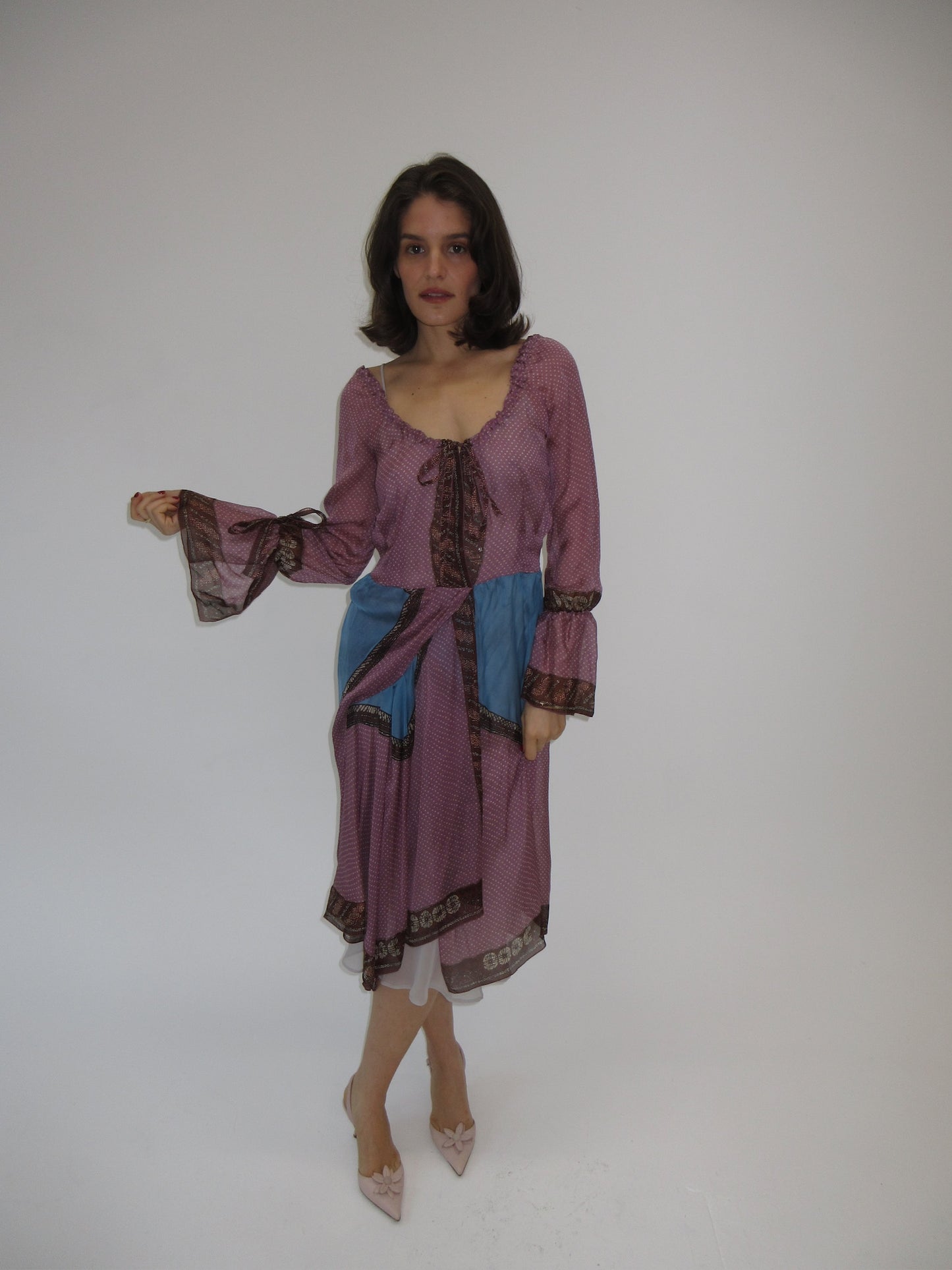Alberta Ferretti silk dress