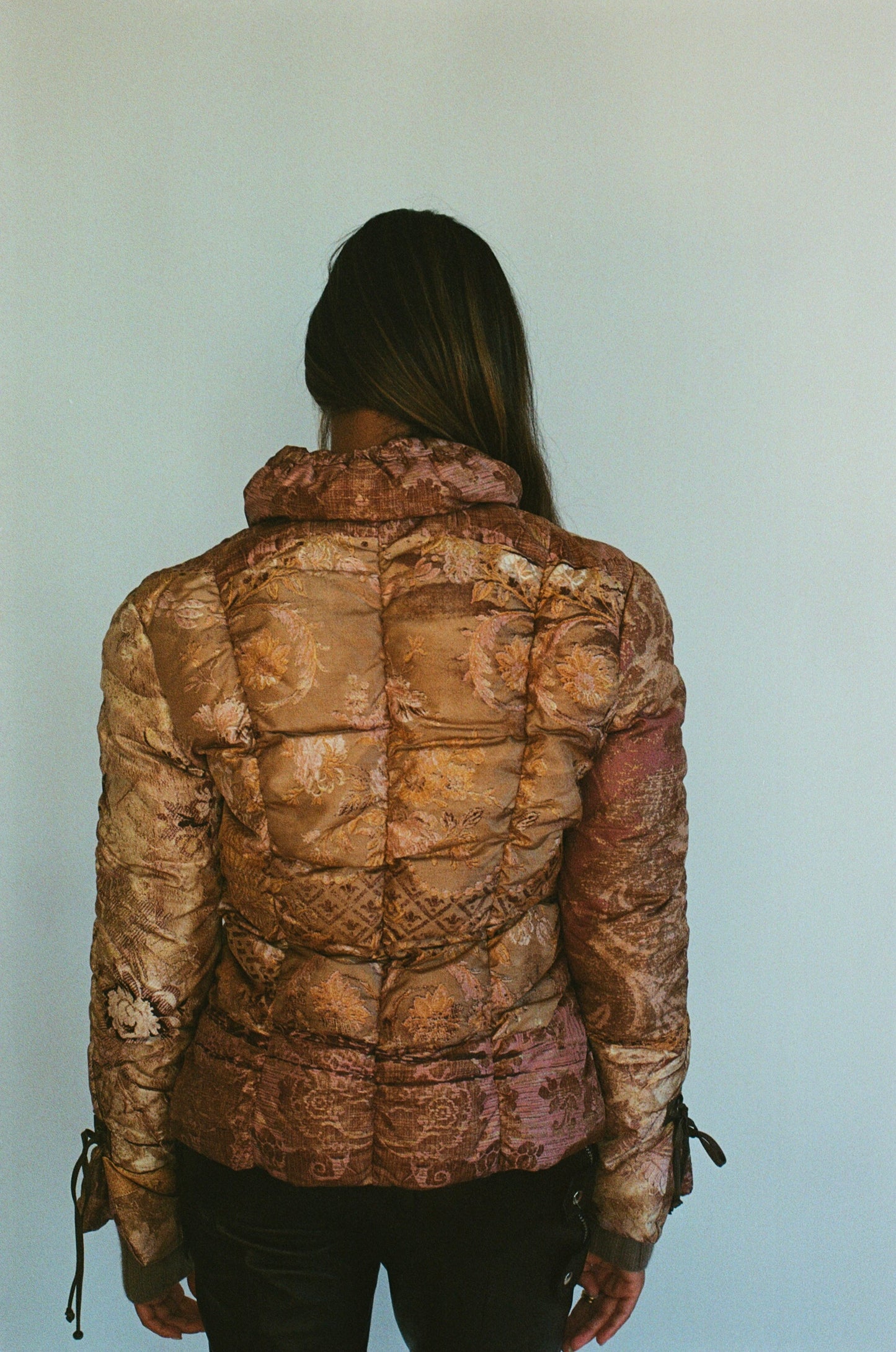 Stunning Silk Cashmere Roberto Cavalli Puffer