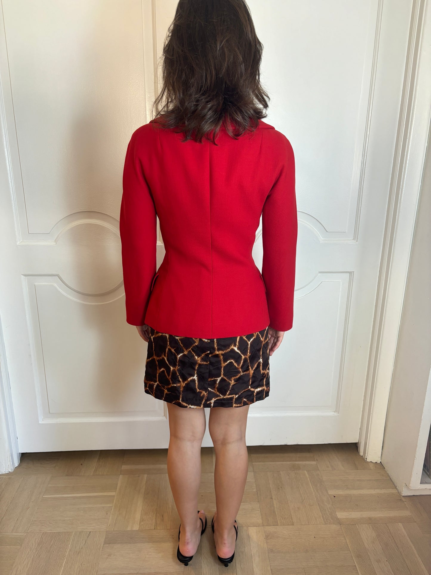 Iconic FW1995 Dolce & Gabbana Red Jacket