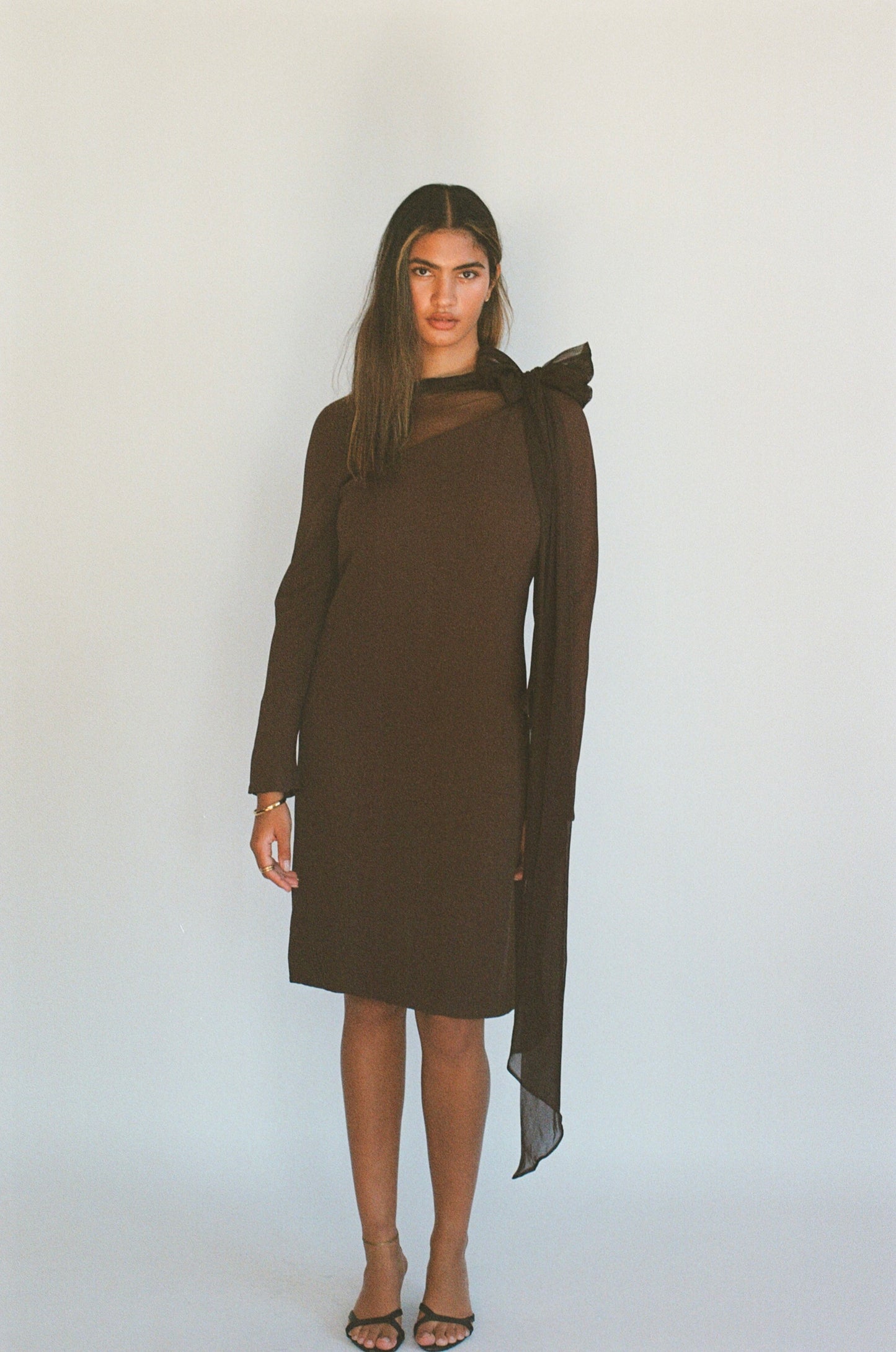 FW1994 Valentino Dress Modeled by Linda Evangelista