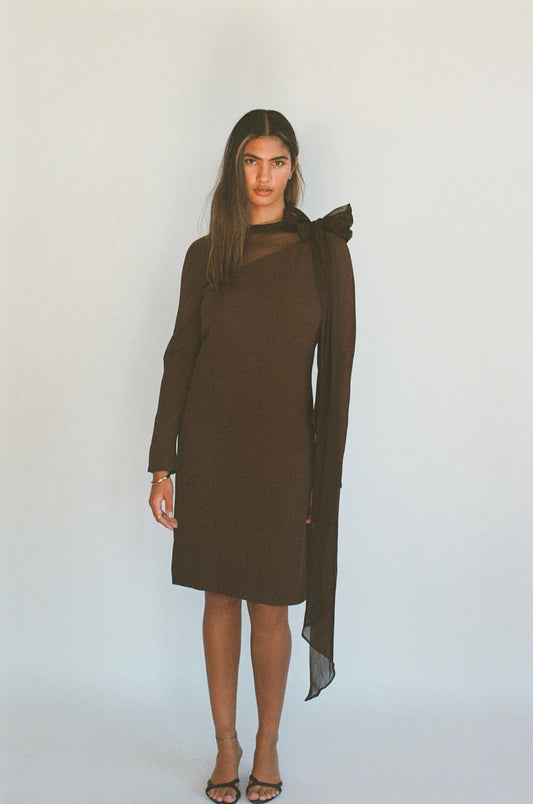 FW1994 Valentino Dress Modeled by Linda Evangelista