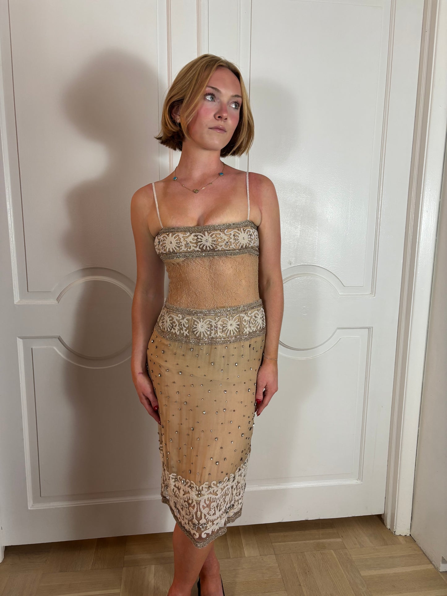 FW2000 Valentino Dress Gisele Bündchen