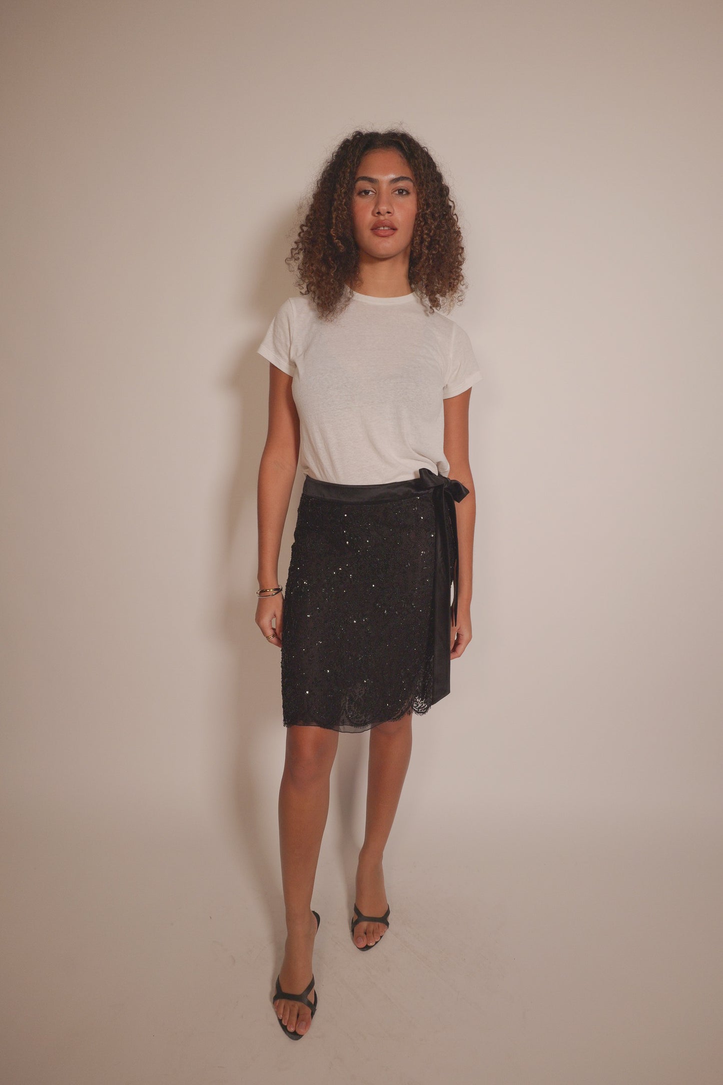 FW2002 Valentino Beaded skirt