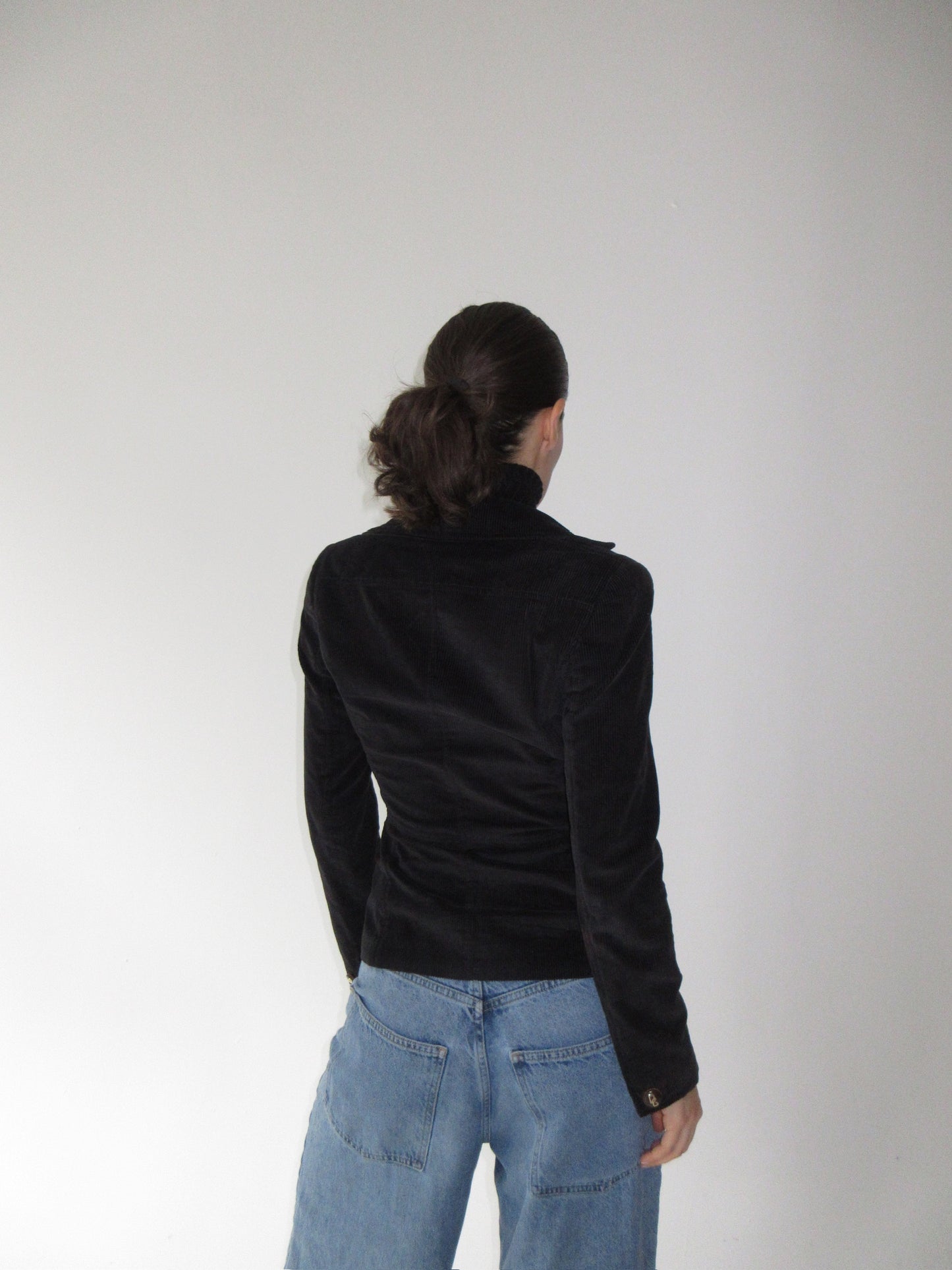 Black Velvet & Knit Dolce & Gabbana Jacket
