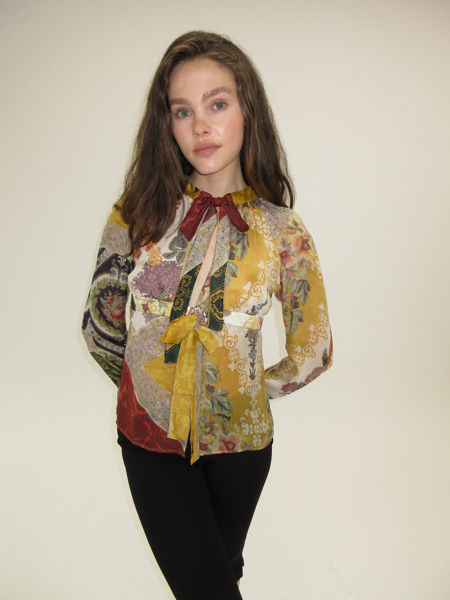 Vintage Roberto Cavalli silk top