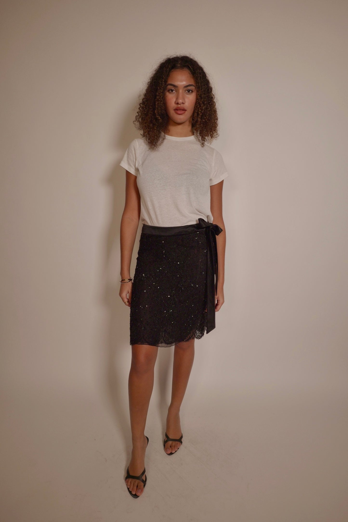 FW2002 Valentino Beaded skirt