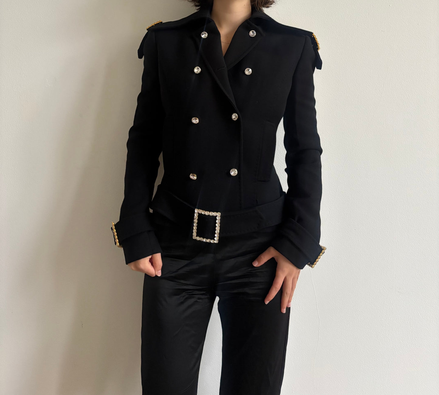 FW2001 Dolce & Gabbana runway coat