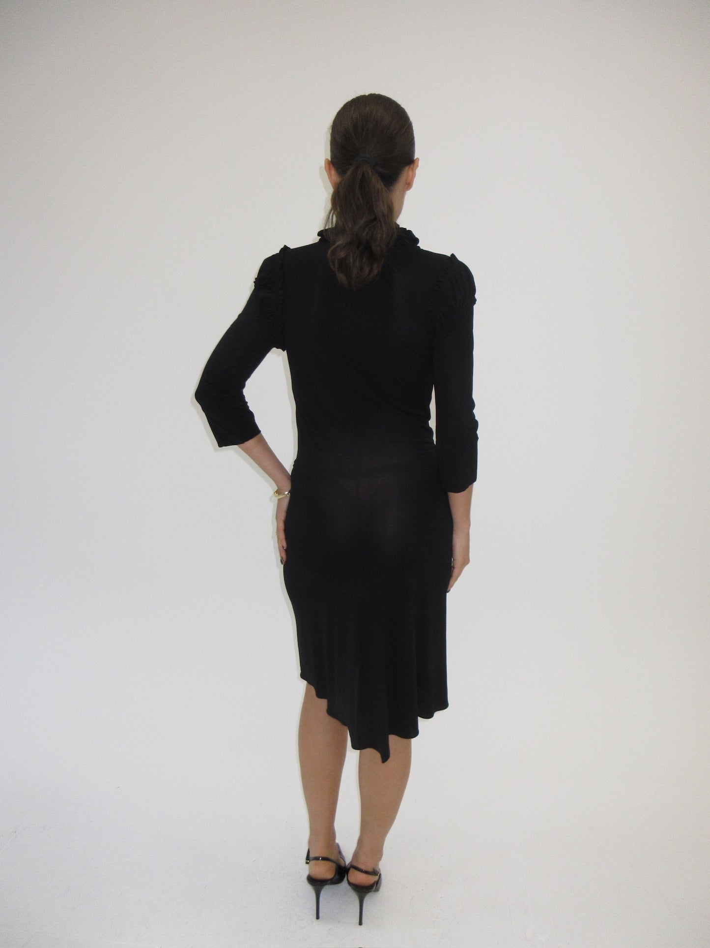 Vintage Fendi tie up dress