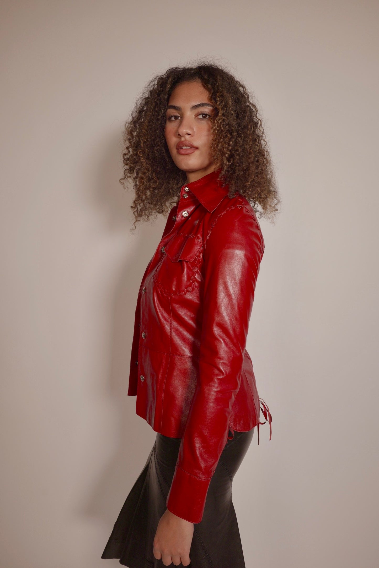 Vintage Burgandy Dolce & Gabbana jacket