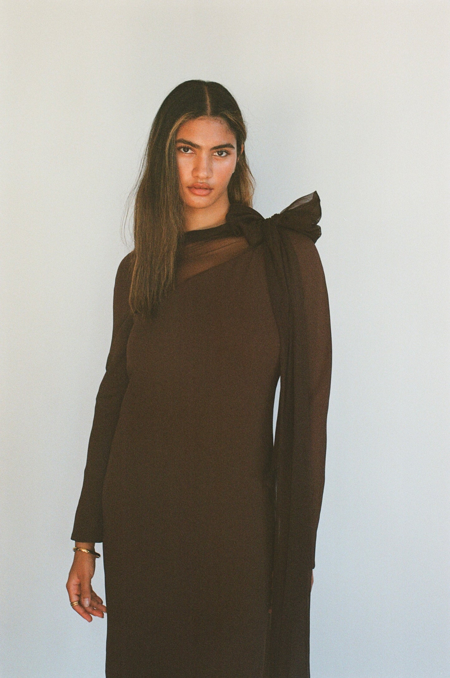 FW1994 Valentino Dress Modeled by Linda Evangelista