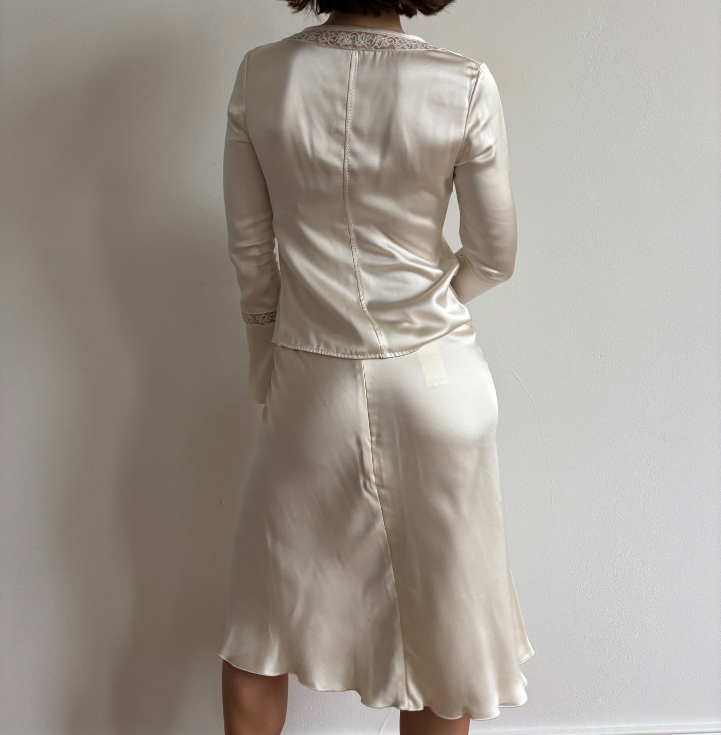 SS2006 Valentino silk runway set