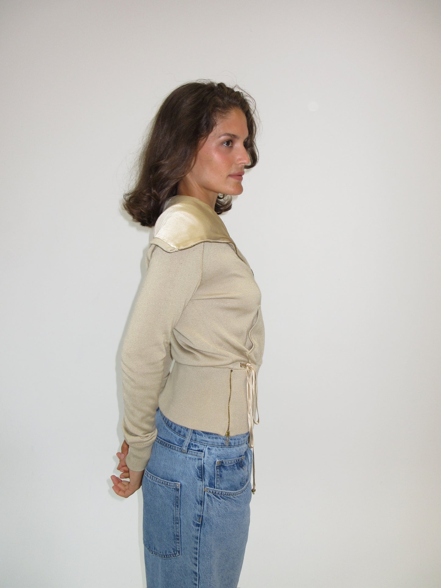 Vintage Valentino silk and cashmere sweater