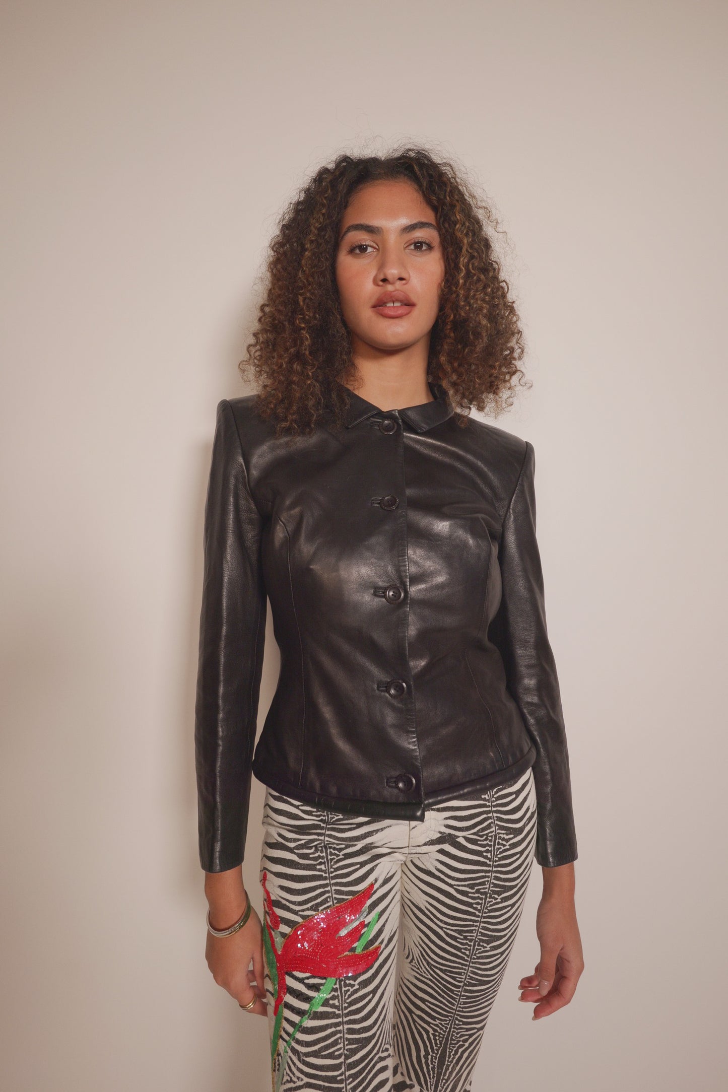 Gianni Versace Leather Jacket