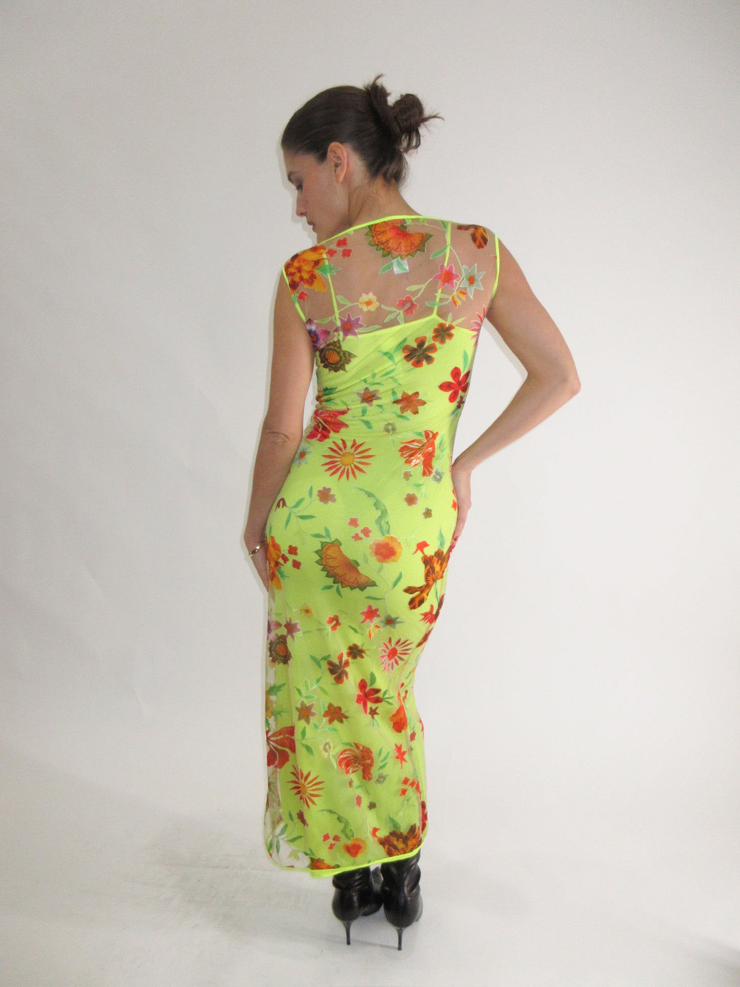 Vintage Christian Lacroix mesh dress