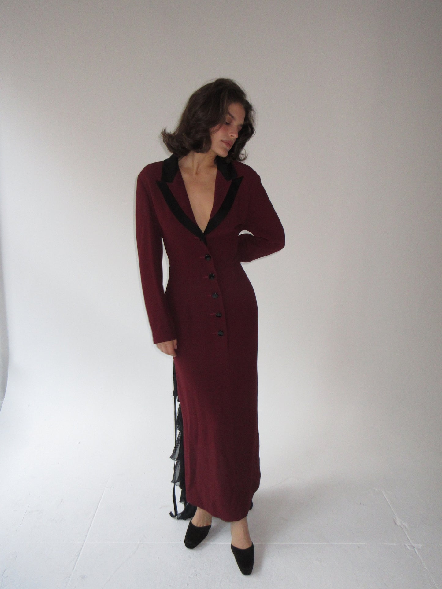 1992 Chloé by Karl Lagerfeld gown
