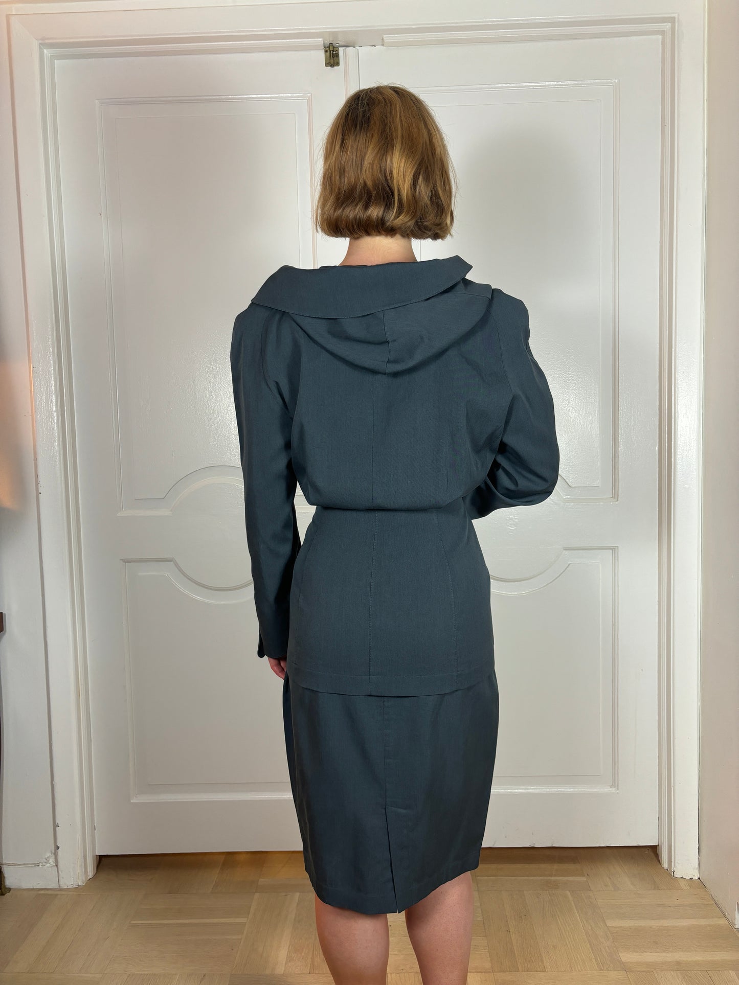 Iconic Thierry Mugler Blazer and matching skirt