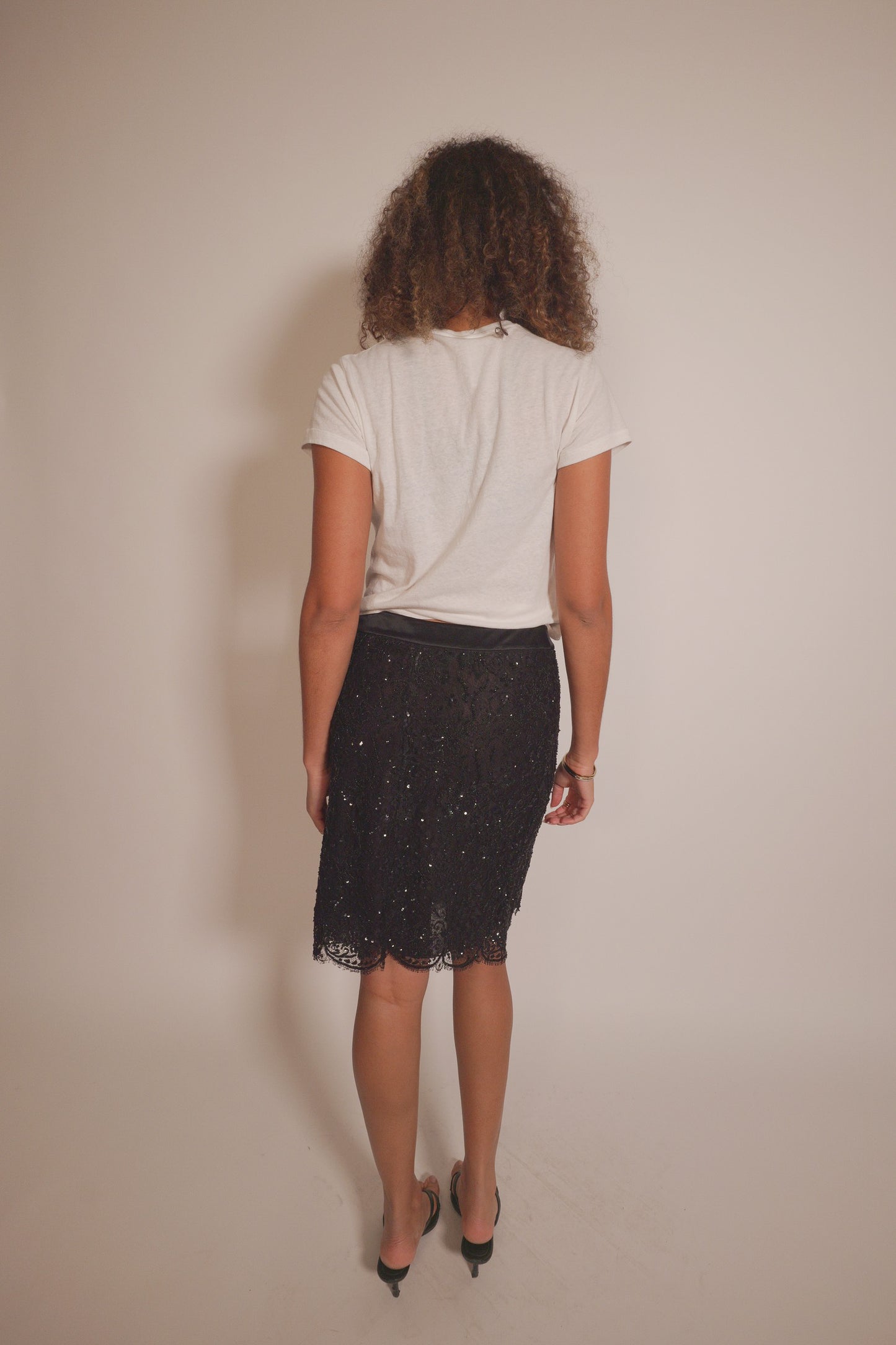 FW2002 Valentino Beaded skirt
